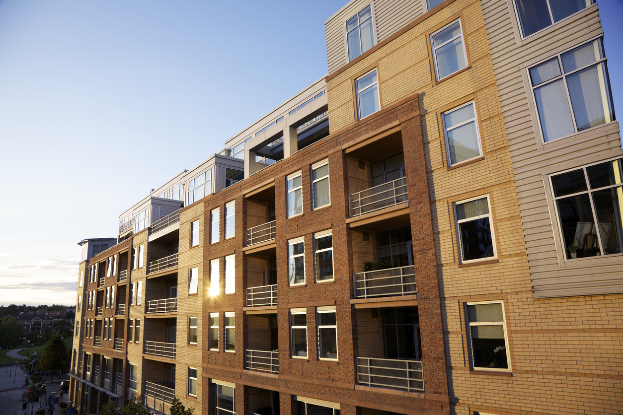 A modern loft building in downtown Denver. Photo Credit: beklaus (iStock). (beklaus)