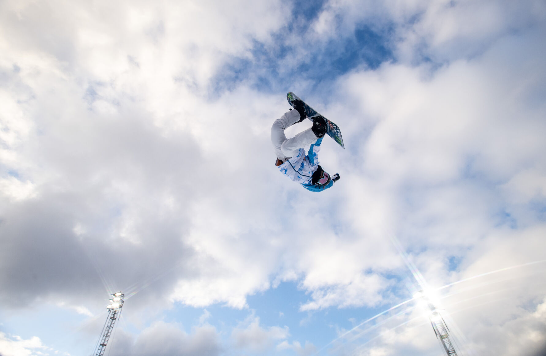 Chloe Kim of the USA practices for the Monster Energy Women's Snowboard SuperPipe Final on day 1 of the X Games Aspen 2024 on January 26, 2024 in Aspen, Colo. (Parker Seibold, The Gazette) (Parker Seibold)
