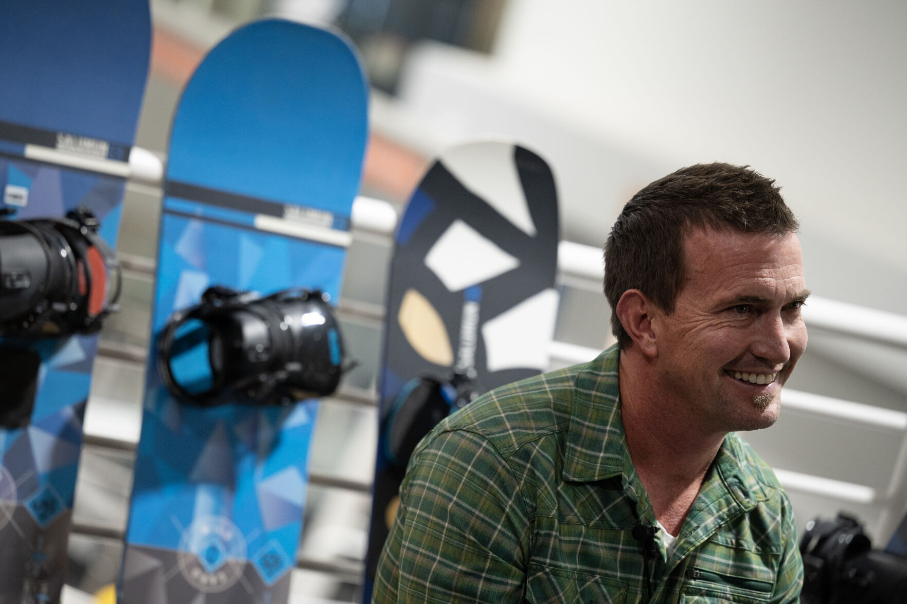 Founder and CEO Sadler Merrill talks about the origins of the idea to bring European style indoor ski slopes to the United States during an interview on Wednesday, Jan. 24, 2024, at SNÖBAHN Indoor Ski + Snowboard Center in Centennial. (TimHursttim.hurst@gazette.comhttps://secure.gravatar.com/avatar/aca82bd62b4ee425c598527cd6faa1b1?d=mm&r=g)