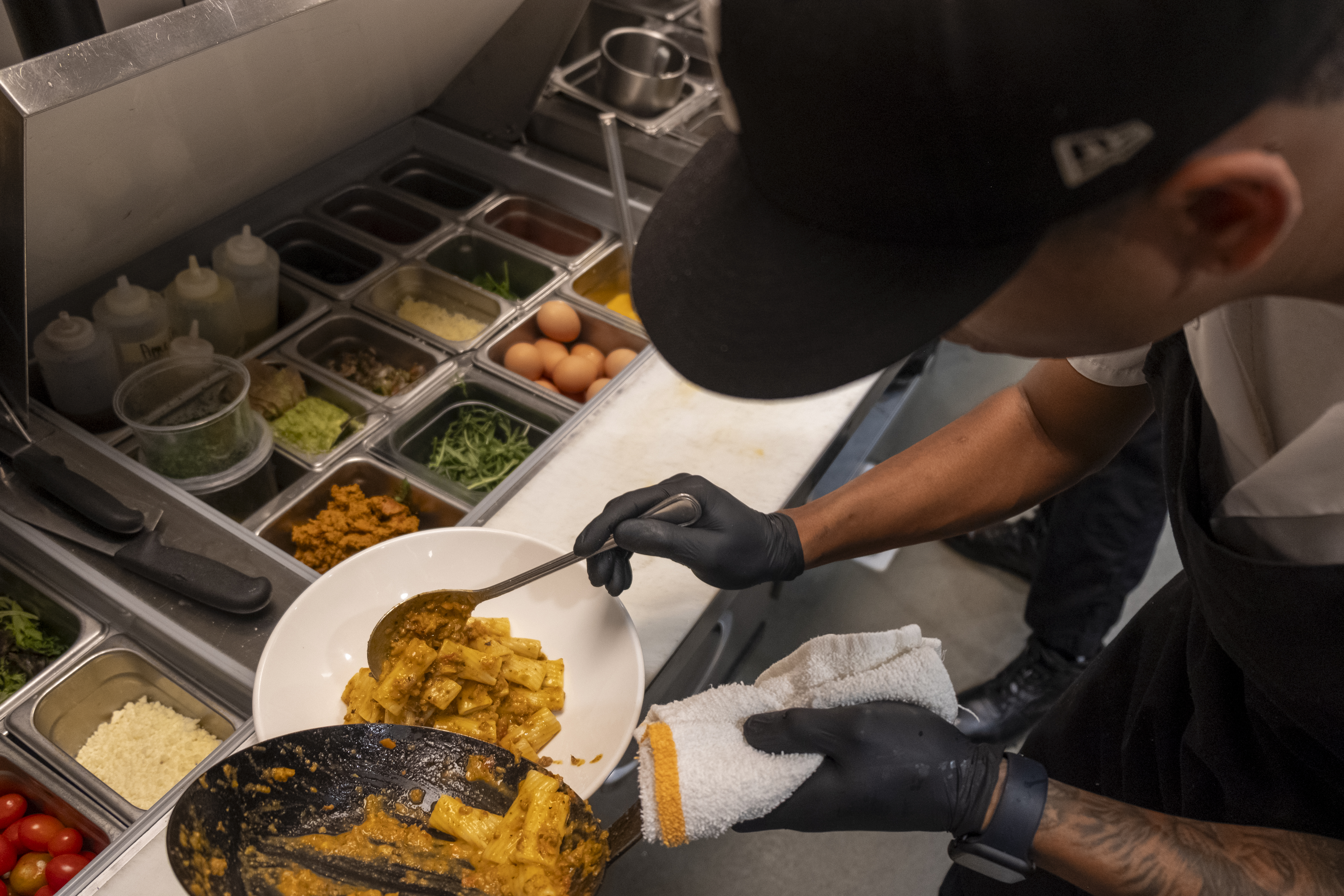 A chef prepares Rigatoni at Apple Blossom Thursday, Feb. 15, 2024 at the Hyatt Centric Downtown Denver in Denver, Colorado. (JonathanIngrahamDigital Strategistjonathan.ingraham@denvergazette.comhttps://denvergazette.com/content/tncms/avatars/c/dd/7f0/cdd7f086-b693-11ec-b373-bba598953eb6.fc0f5608a6f1144f64f080f771bd904d.png)