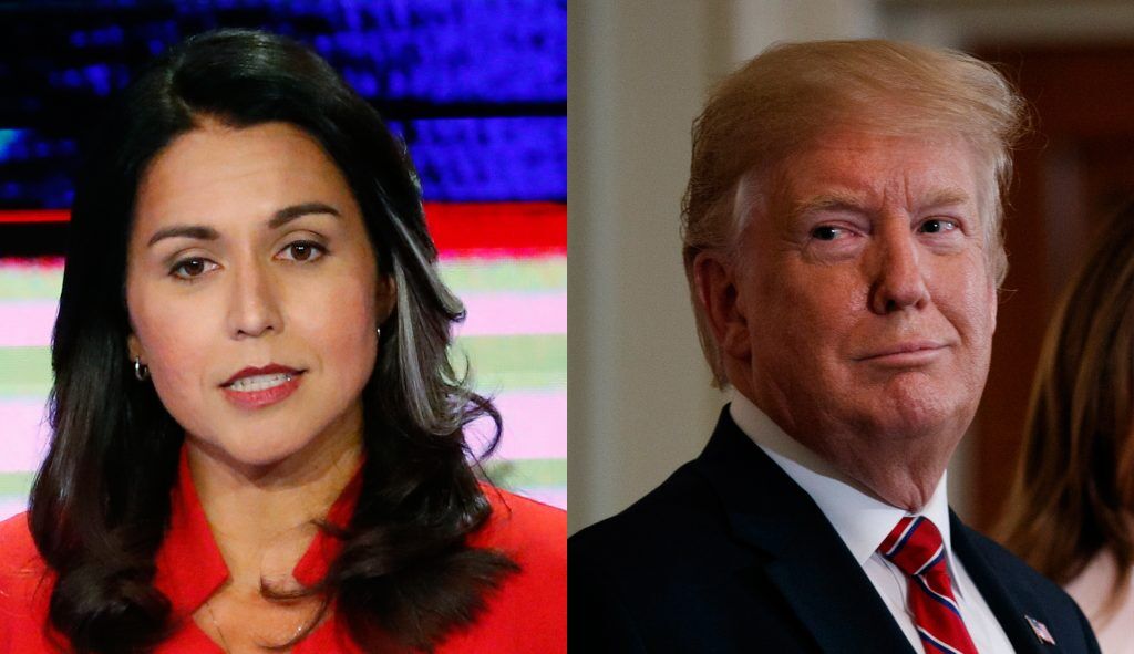 Trump in talks with Tulsi Gabbard about future of Defense Department