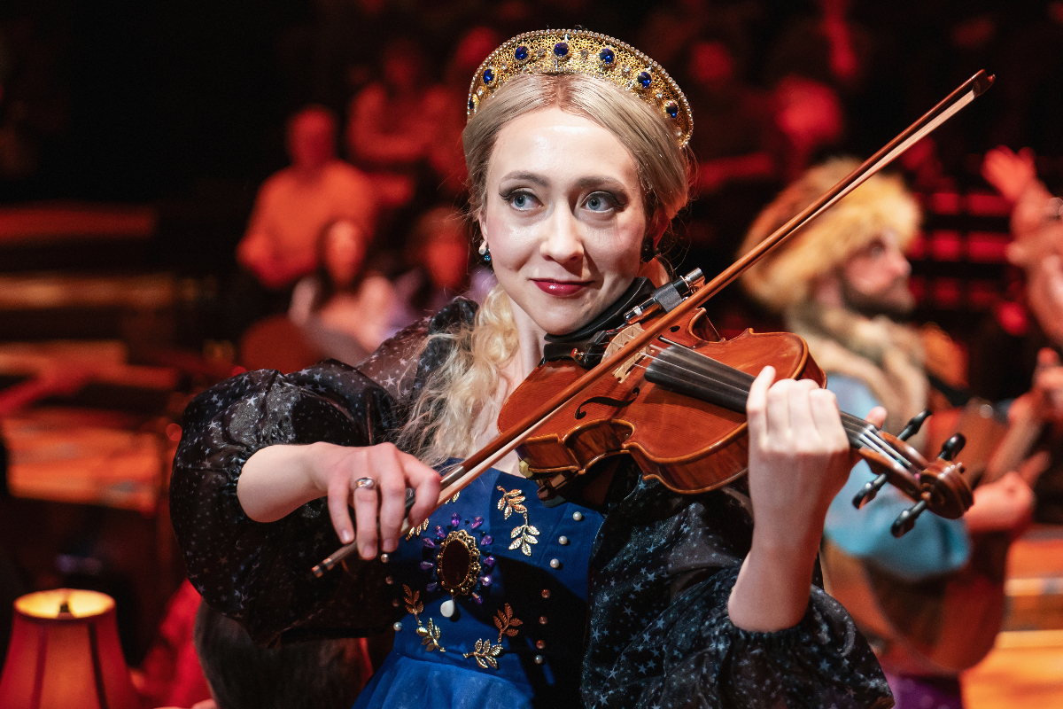 Elleon Dobias, who won the 2017 Bobby G Award for Outstanding Actress in a high-school musical, is now appearing in the ensemble of the Arvada Center’s current production of “Natasha, Pierre and the Great Comet of 1812