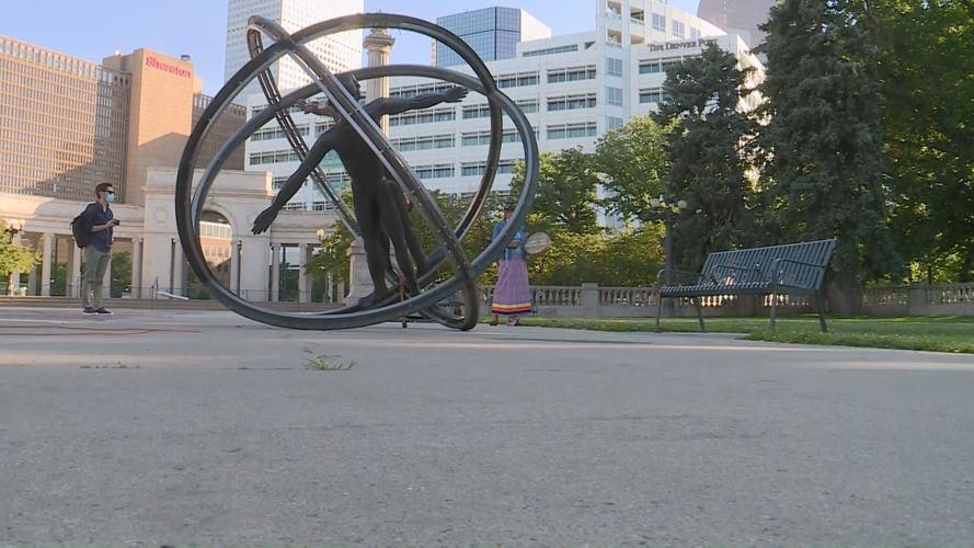 Statue dedicated to Christopher Columbus