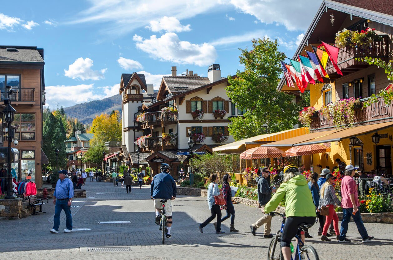 Vail Village in Vail, Colorado (copy)