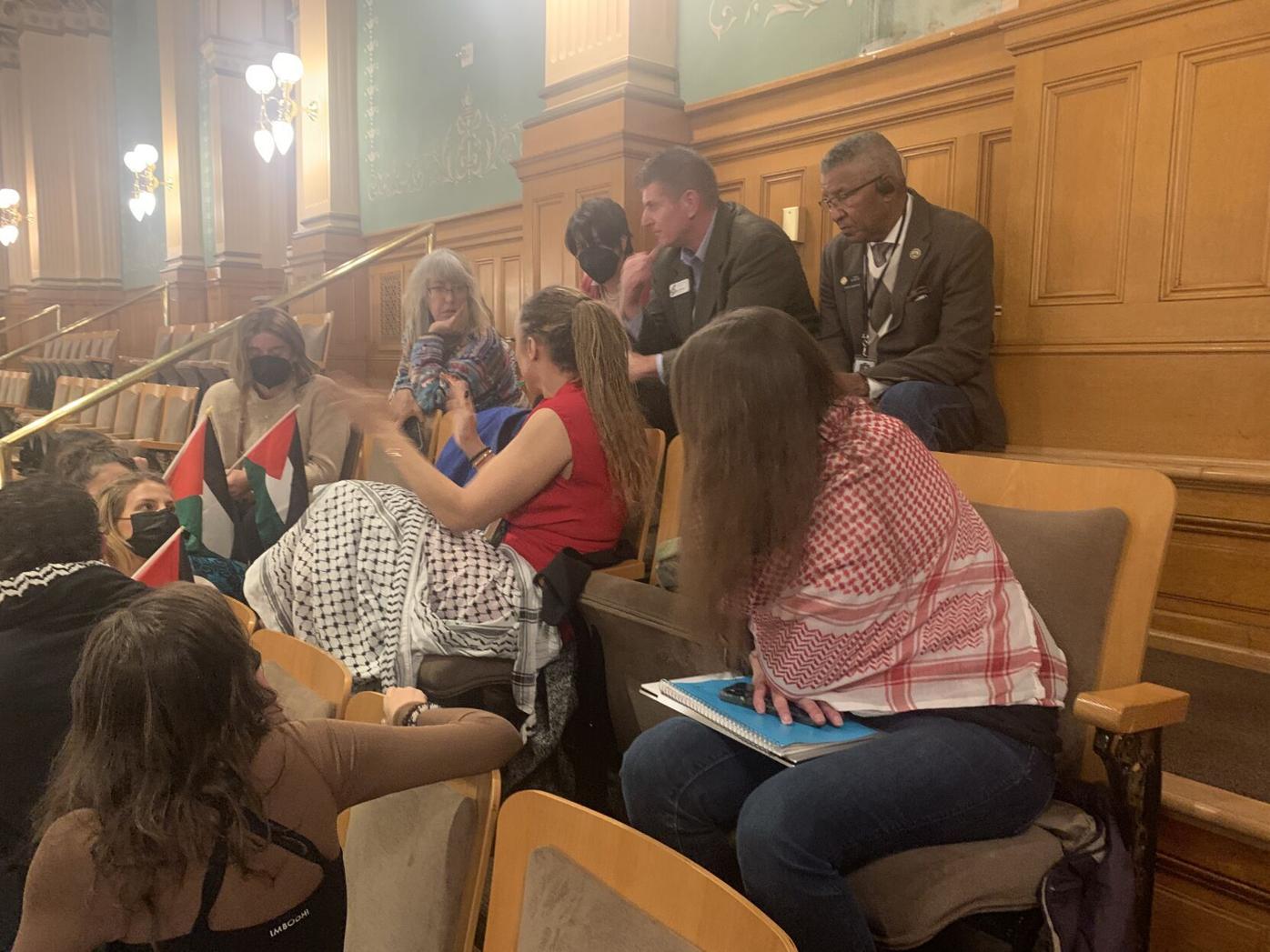 House Speaker Julie McCluskie reprimands Rep. Elisabeth Epps for behavior during November session