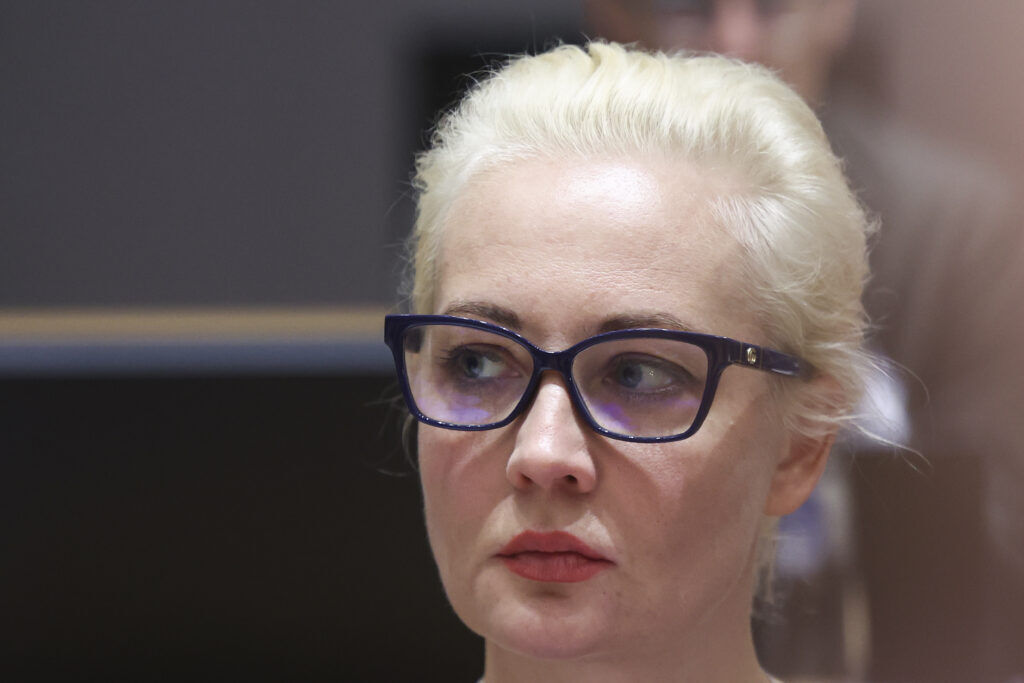 ‘Putin killed the father of my children’: Widow of Alexei Navalny vows to continue