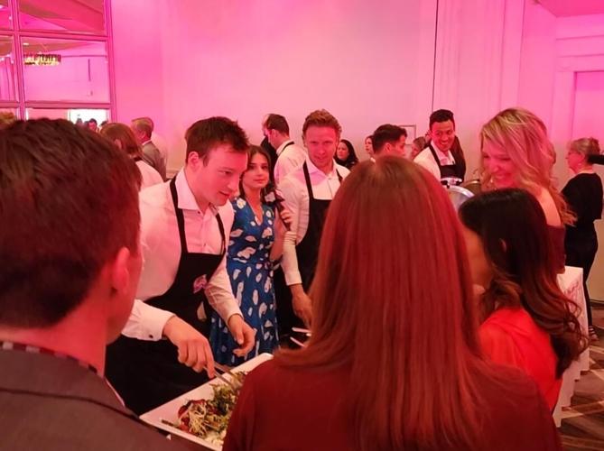 Cale Makar at Colorado Avalanche's annual charity brunch