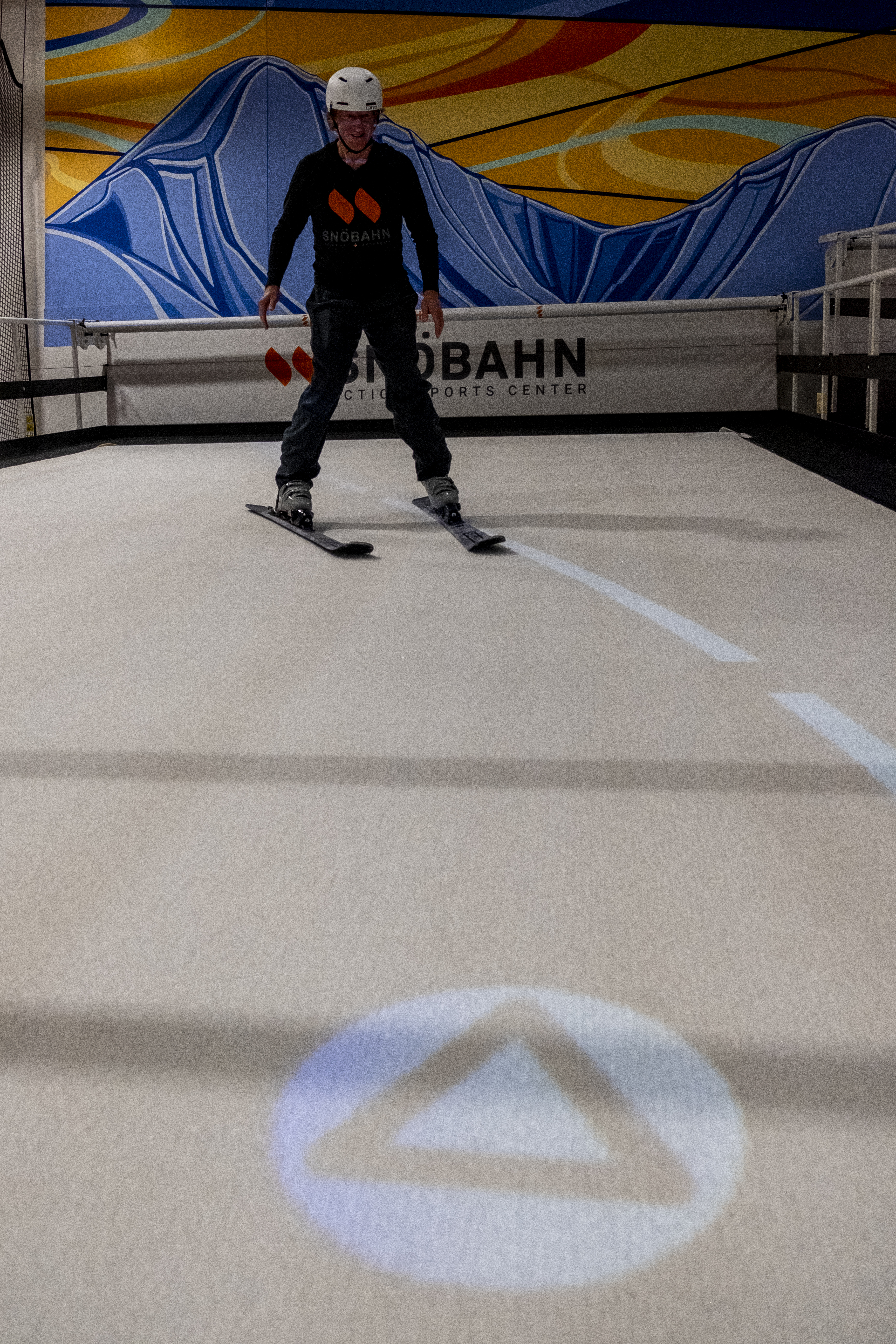 Pro skier and filmmaker Chris Anthony skis on a revolving slope with slalom lights illuminated on the slope after a grand opening ceremony at Snöbahn Thornton Friday, March 8, 2024, in Thornton, Colorado. (JonathanIngrahamDigital Strategistjonathan.ingraham@denvergazette.comhttps://denvergazette.com/content/tncms/avatars/c/dd/7f0/cdd7f086-b693-11ec-b373-bba598953eb6.fc0f5608a6f1144f64f080f771bd904d.png)