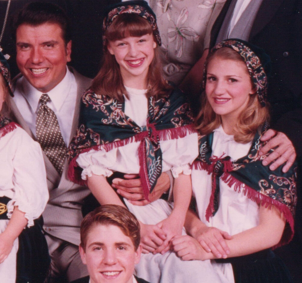 Future stars Melissa Benoist, top center, Annaleigh Ashford and Jesse JP Johnson all appeared together in 'The Sound of Music' at the Country Dinner Playhouse as kid growing up in Denver. (Courtesy)