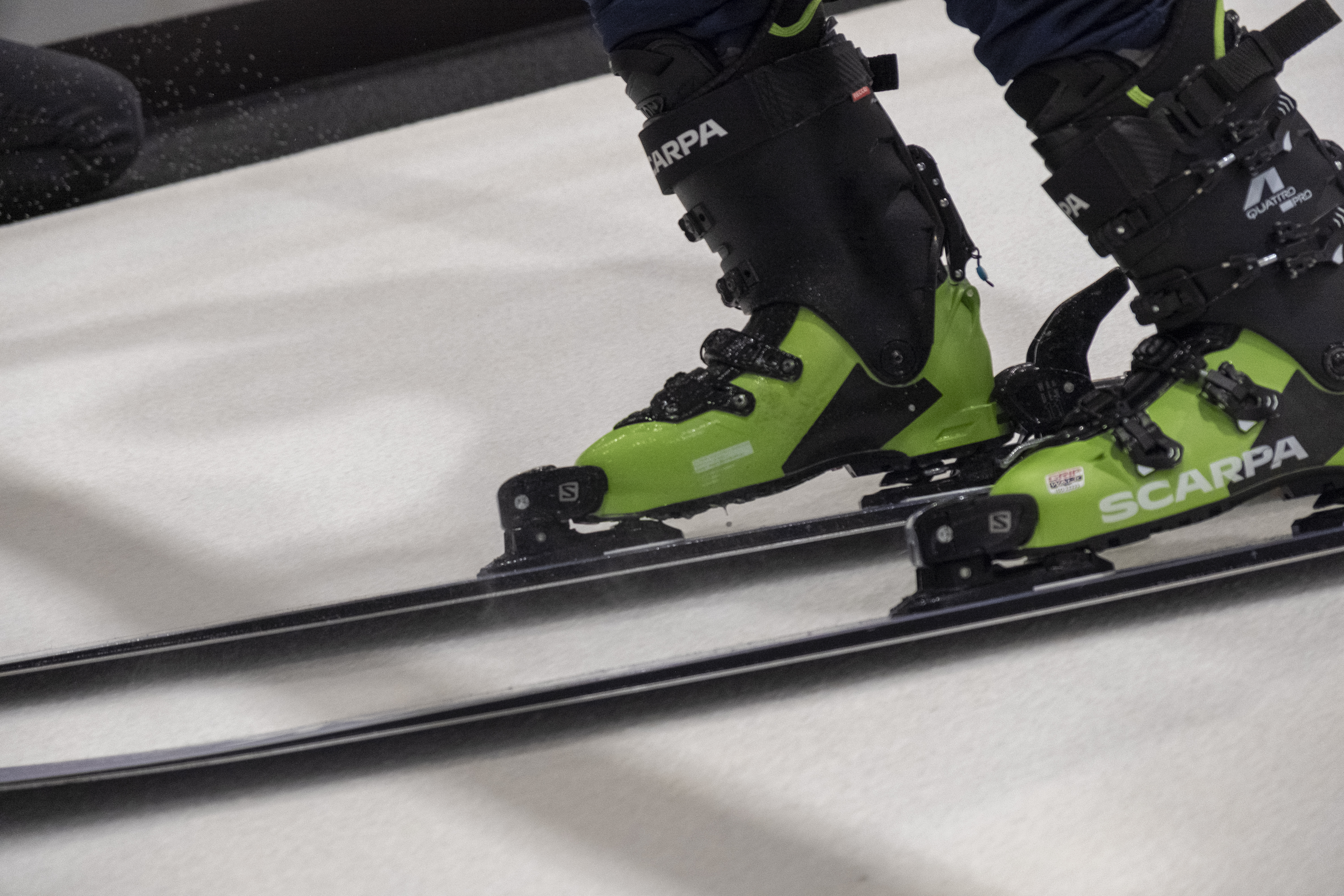 Pro skier Bode Miller makes a ski cut on the revolving slope as water drips from his boot sole during a ski demonstration at the grand opening ceremony of Snöbahn Thornton Friday, March 8, 2024 in Thornton, Colorado. (JonathanIngrahamDigital Strategistjonathan.ingraham@denvergazette.comhttps://denvergazette.com/content/tncms/avatars/c/dd/7f0/cdd7f086-b693-11ec-b373-bba598953eb6.fc0f5608a6f1144f64f080f771bd904d.png)