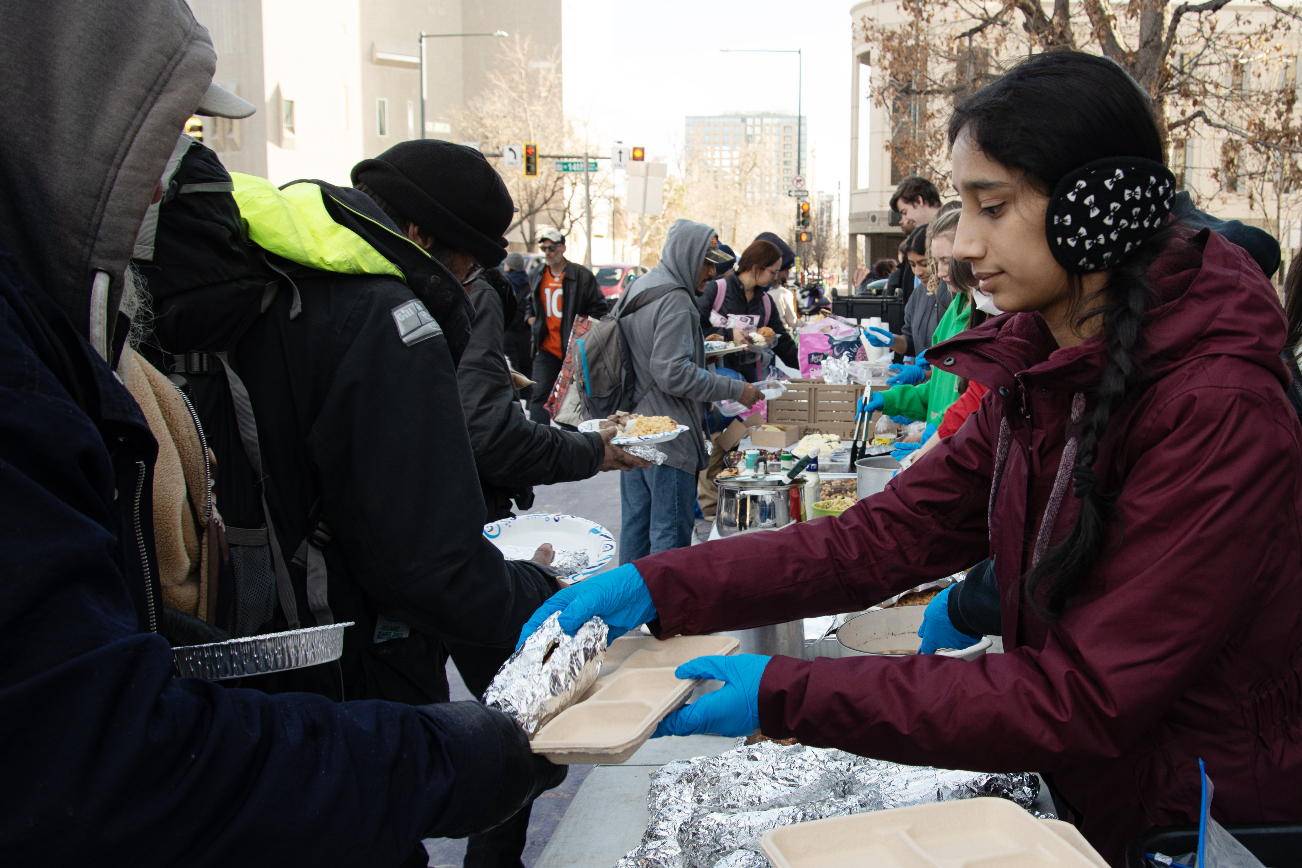 Hridya Nair, right, helps pass out food with other volunteers for Mutual Aid Monday in Denver on March 4, 2024. (TomHellauerMultimedia Producertom.hellauer@denvergazette.comhttps://denvergazette.com/content/tncms/avatars/f/9e/622/f9e6228a-3b6b-11ed-bf10-fbb71fa8e421.f54b911252c540f1d61709edc4727a39.png)