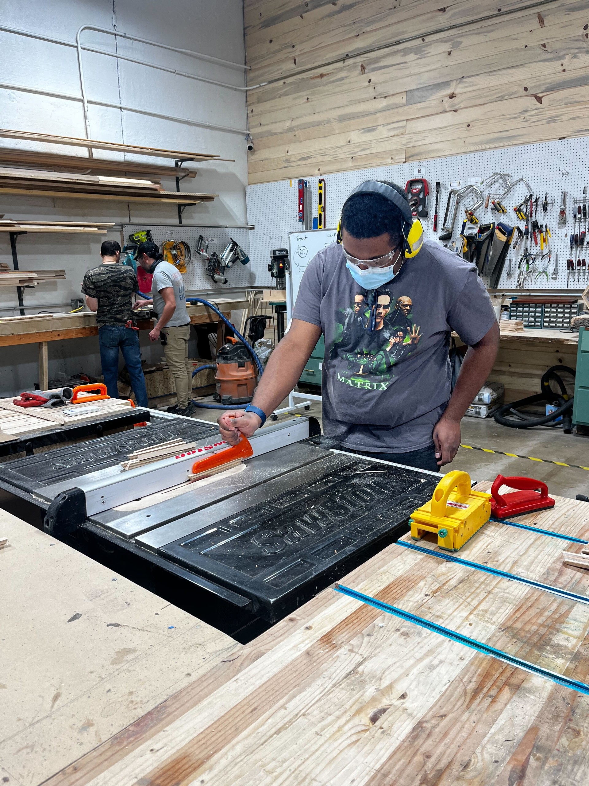 The Teaching the Autism Community Trades (TACT) program in the Denver metro has helped over 2,000 students with autism get jobs since its inception in 2016. The program works with over 60 local businesses and professionals to help train students in a variety of trades from carpentry to mechanical engineering. (Courtesy of Danny Combs)