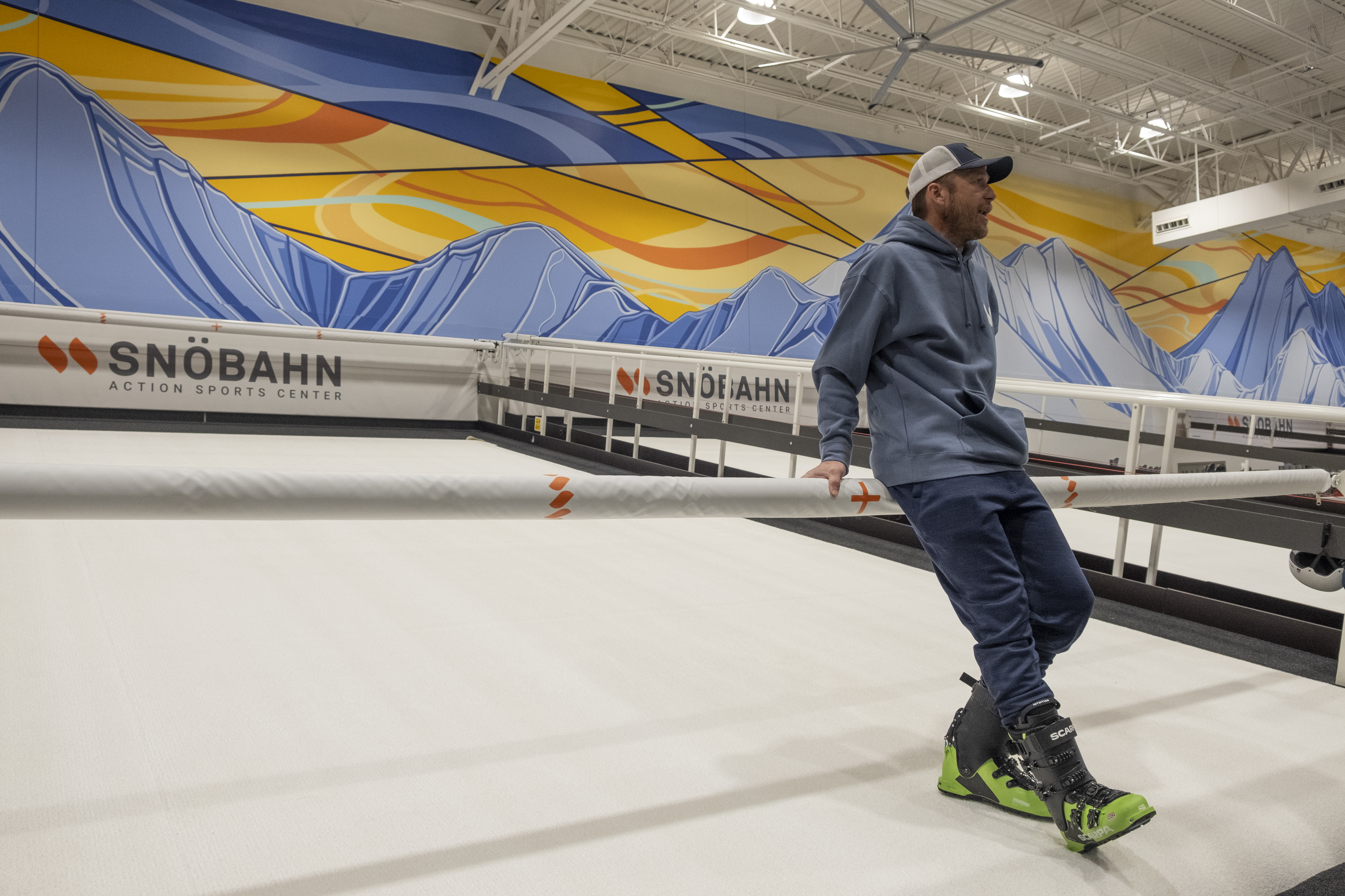 Pro skier Bode Miller talks with a member of the media after the grand opening ceremony at Snöbahn Thornton Friday, March 8, 2024, in Thornton, Colorado. (JonathanIngrahamDigital Strategistjonathan.ingraham@denvergazette.comhttps://denvergazette.com/content/tncms/avatars/c/dd/7f0/cdd7f086-b693-11ec-b373-bba598953eb6.fc0f5608a6f1144f64f080f771bd904d.png)