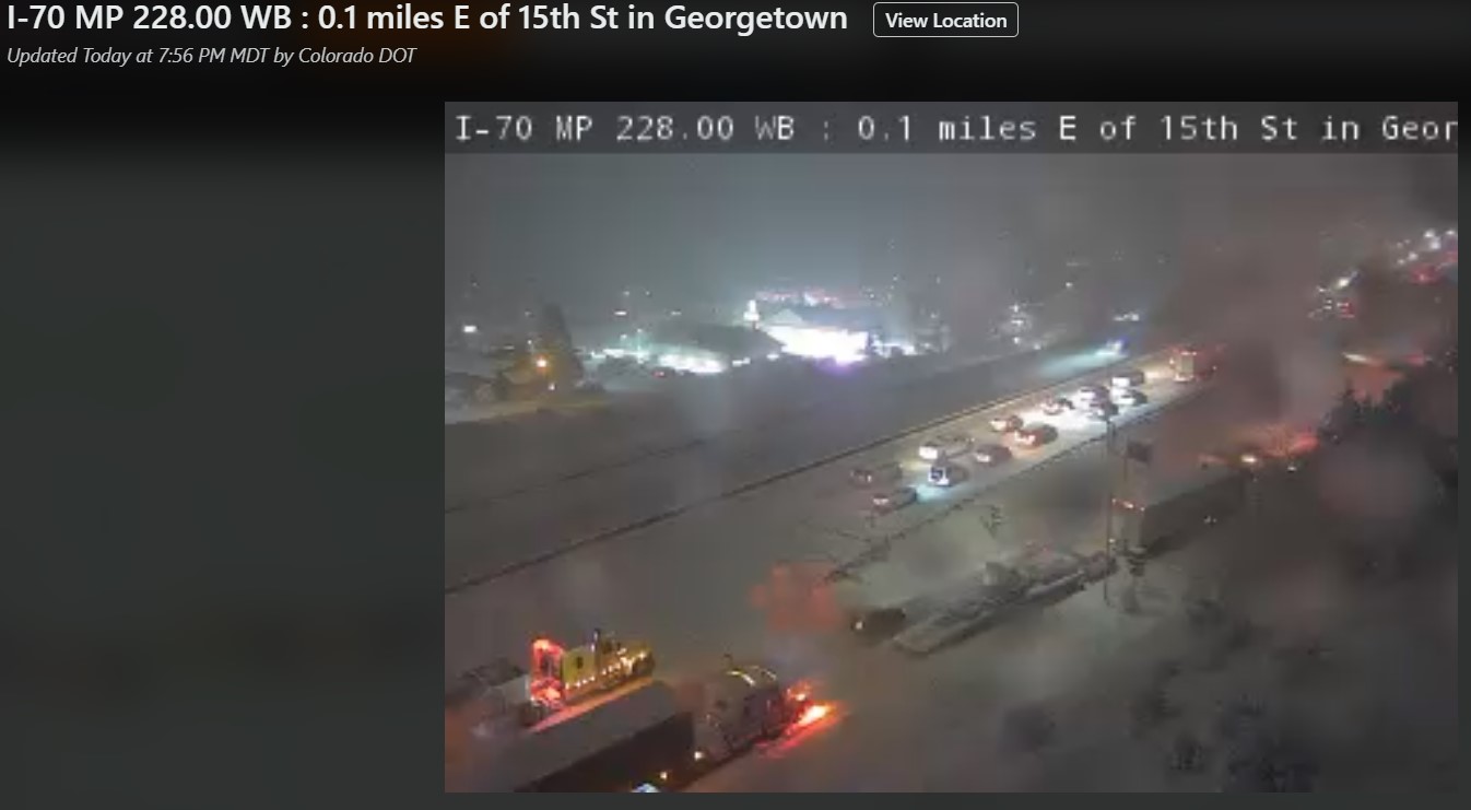 Crashes and highway closures: Snowstorm pummels Colorado