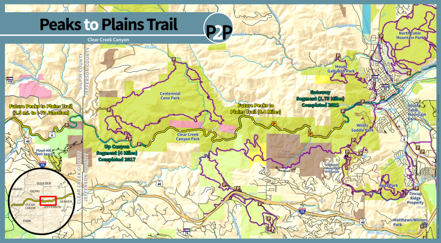 Peaks to Plains trail