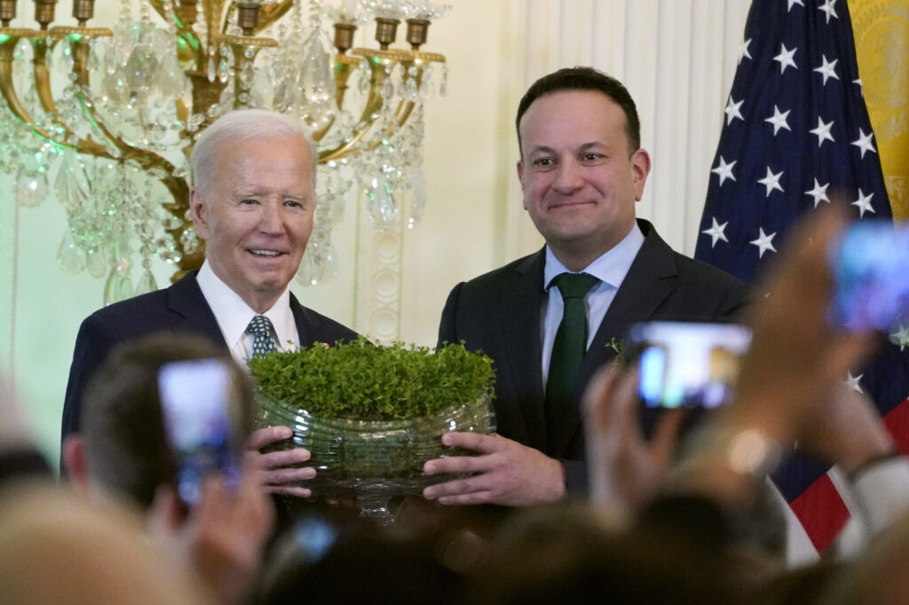 Biden and Irish leader ‘stand proudly against tyranny’ in honoring St. Patrick’s Day at White House