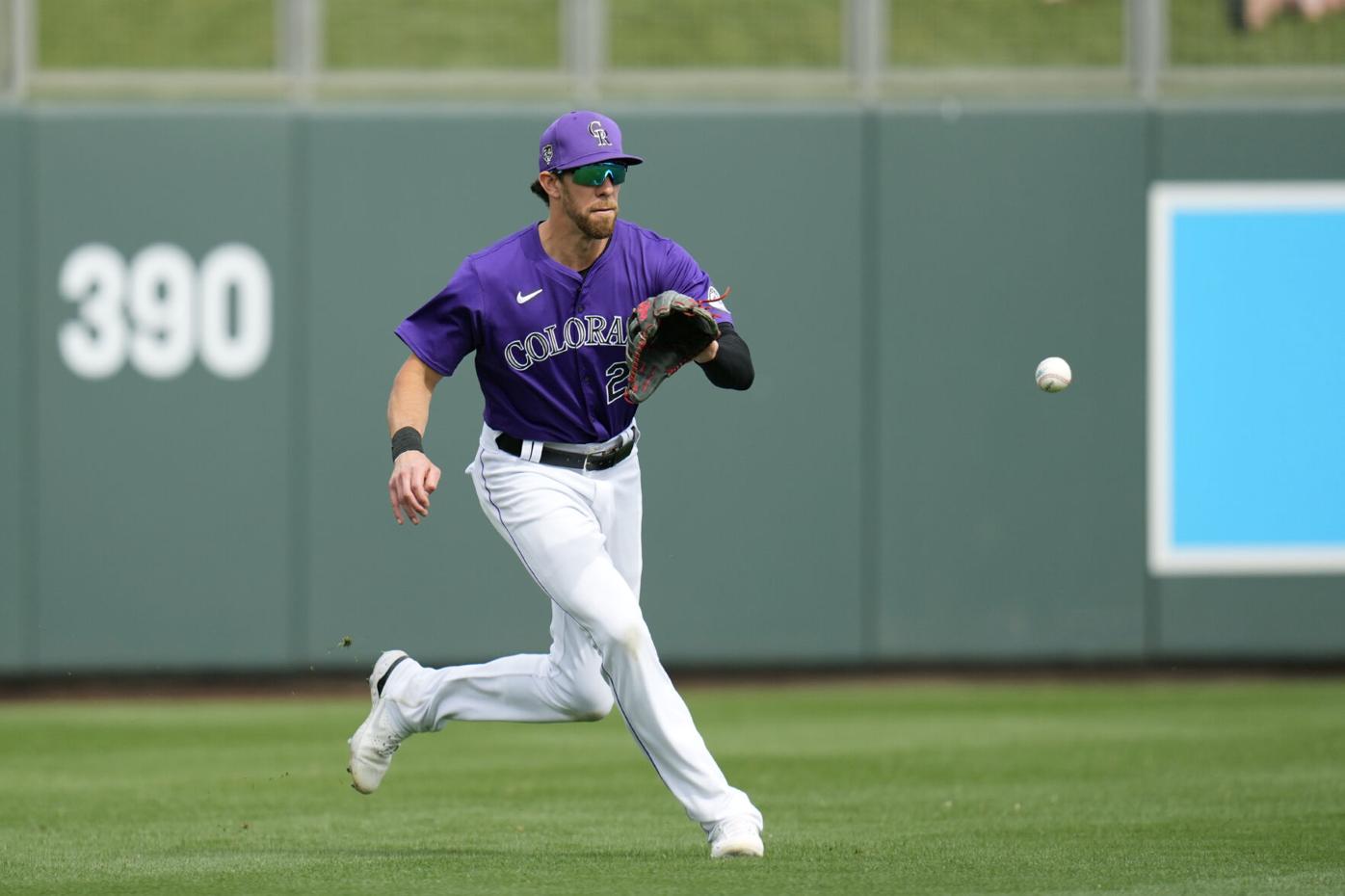 Rangers Rockies Baseball