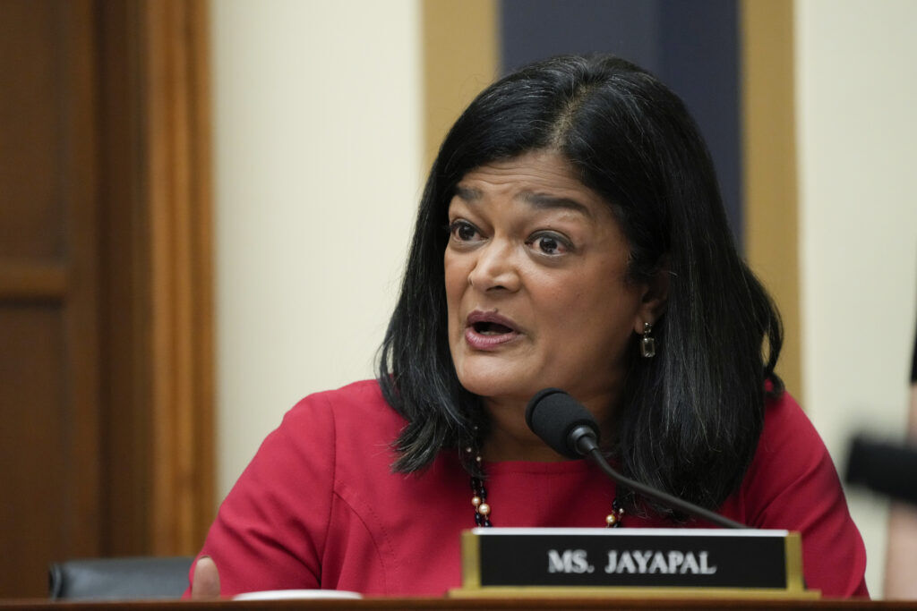 Crisis in Gaza ‘breaking our coalition,’ Jayapal warns as pressure on Biden grows