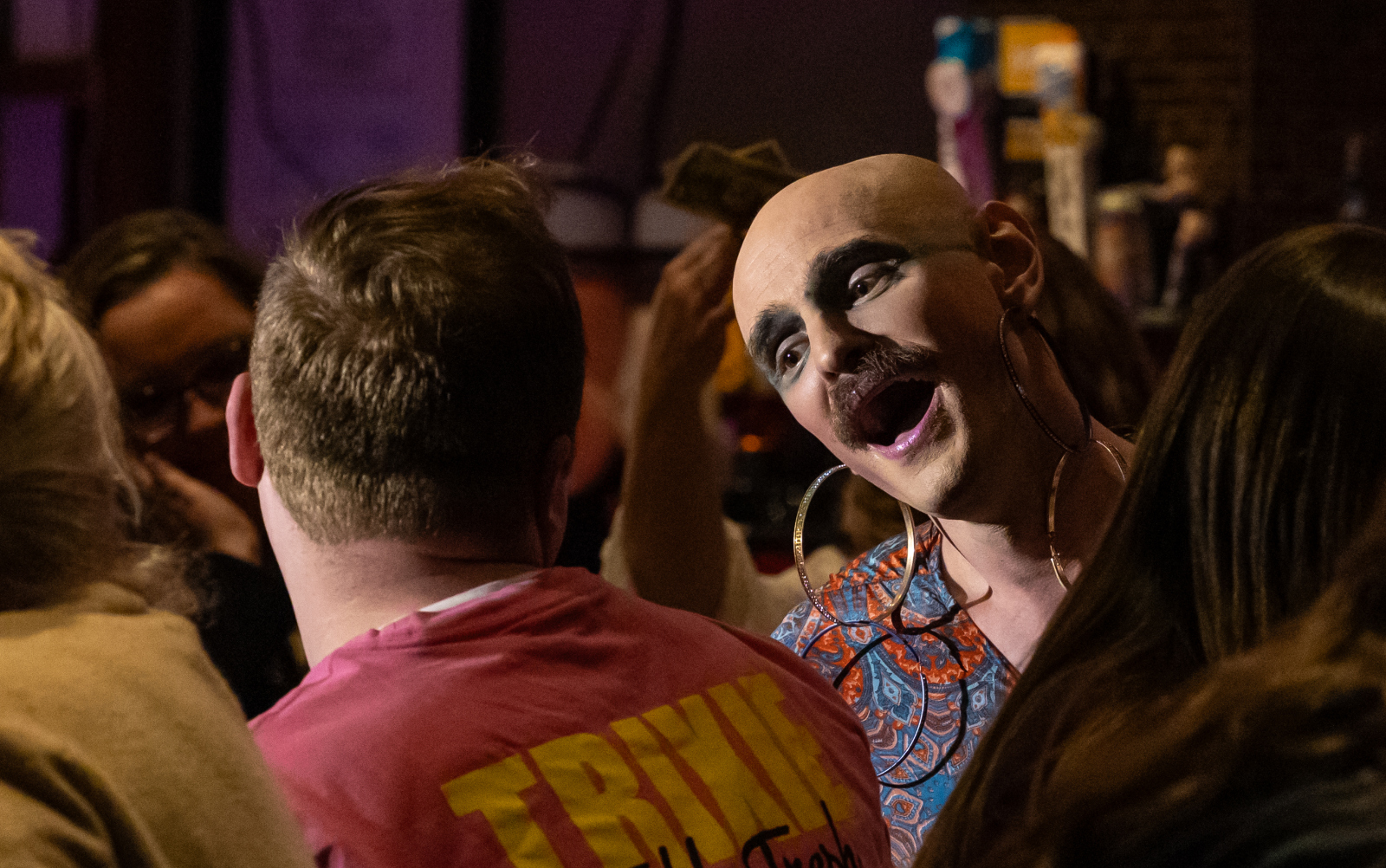 B. Glick performs at a March 18 benefit to reopen the Colorado Springs gay bar Icons. The concert was held at Hamburger Mary's in Denver. (Courtesy RDG Photography)