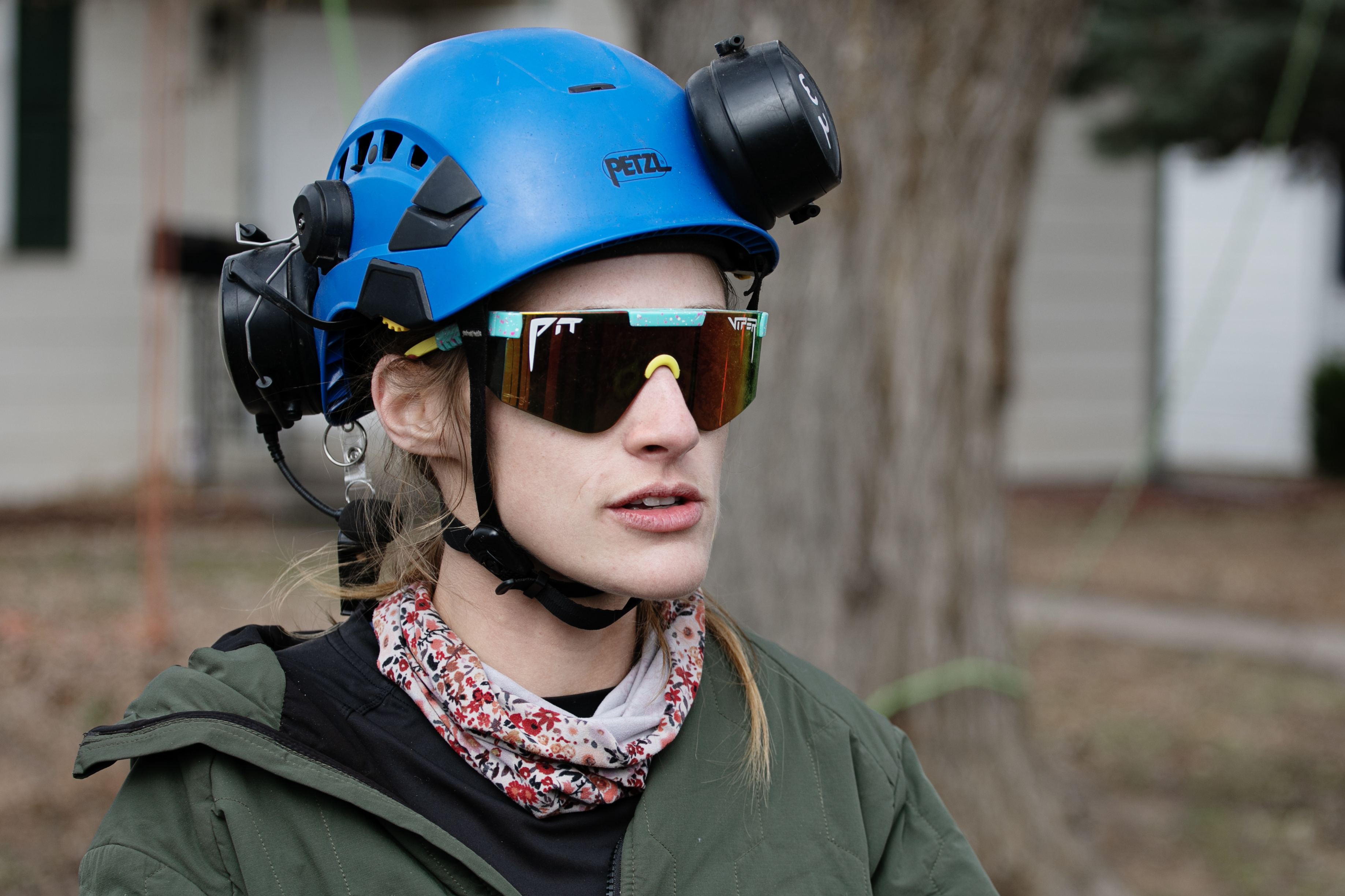 Female Aurora arborist climbs trees, wields chainsaw to keep the city clean, safe