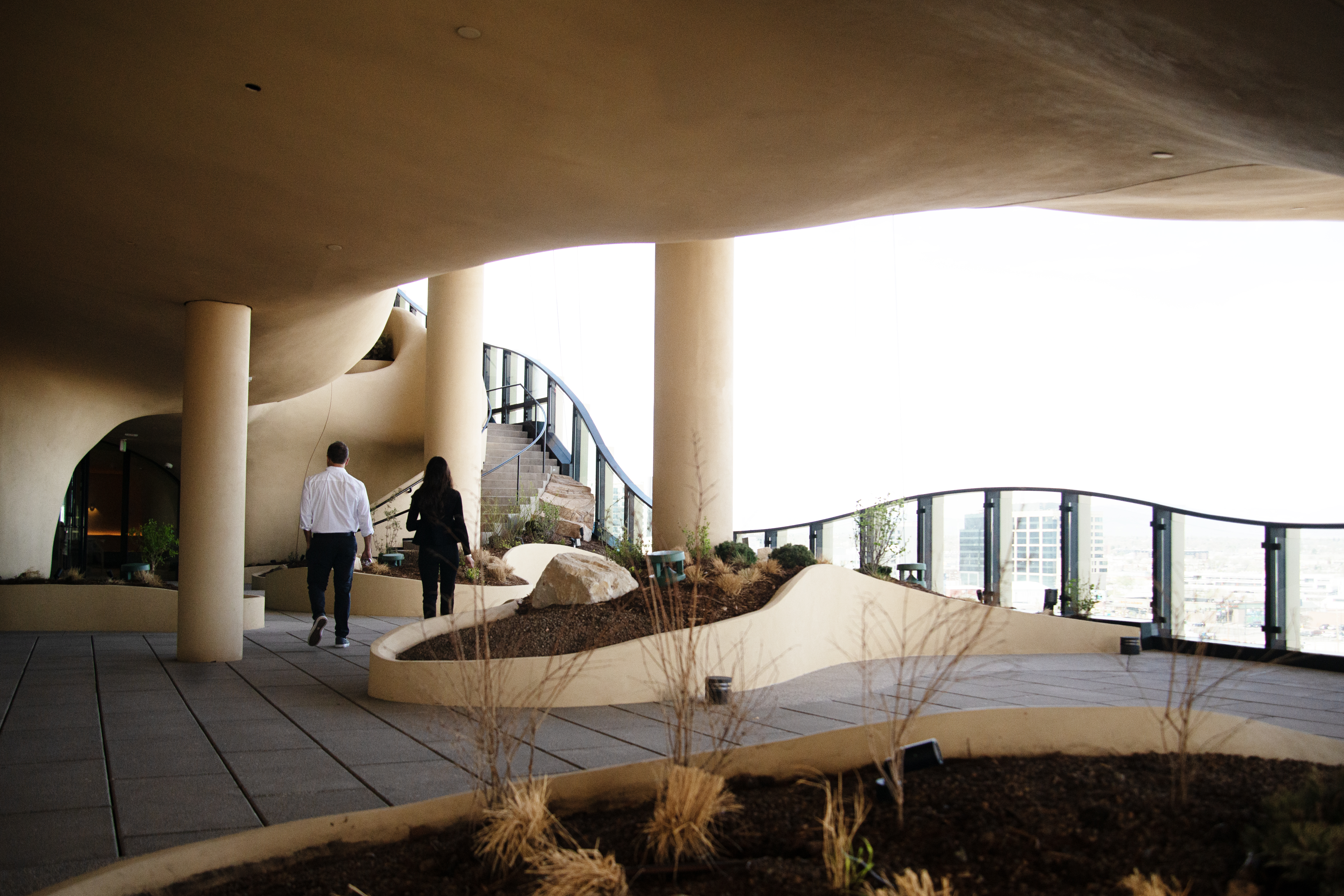 K.C. Yasmer, left, and Madeline Haslett walk on One River North's multi-floor balcony in Denver's RiNo neighborhood on Tuesday, April 23, 2024. (TomHellauerMultimedia Producertom.hellauer@denvergazette.comhttps://denvergazette.com/content/tncms/avatars/f/9e/622/f9e6228a-3b6b-11ed-bf10-fbb71fa8e421.f54b911252c540f1d61709edc4727a39.png)