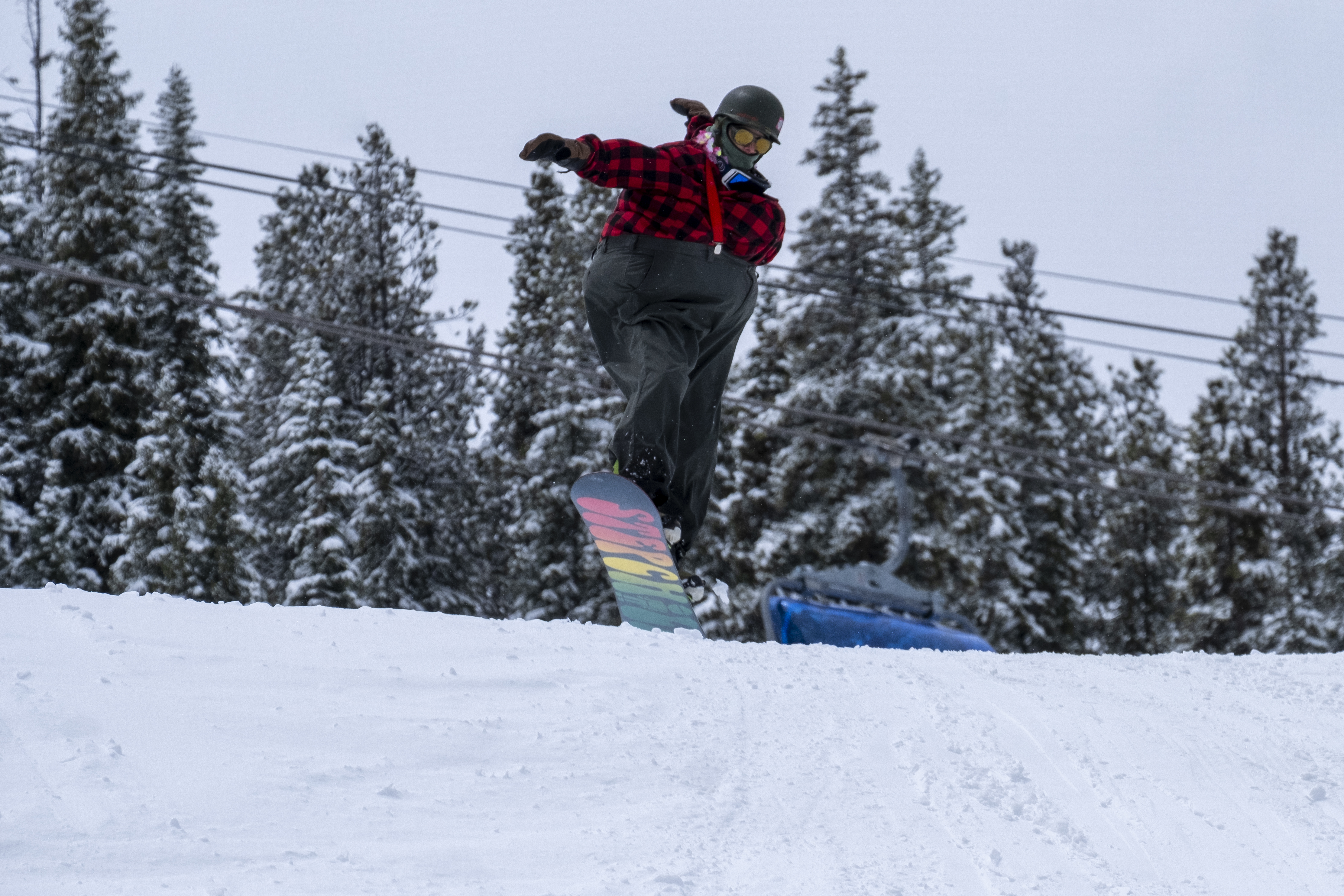 A snowboarder dressed as a 'fat' lumberjack jumps from the medium-sized jump feature during the 2nd annual Slush Rush Saturday, April 27, 2024 at Copper Mountain Resort in Copper Mountain, Colorado. (JonathanIngrahamDigital Strategistjonathan.ingraham@denvergazette.comhttps://denvergazette.com/content/tncms/avatars/c/dd/7f0/cdd7f086-b693-11ec-b373-bba598953eb6.fc0f5608a6f1144f64f080f771bd904d.png)
