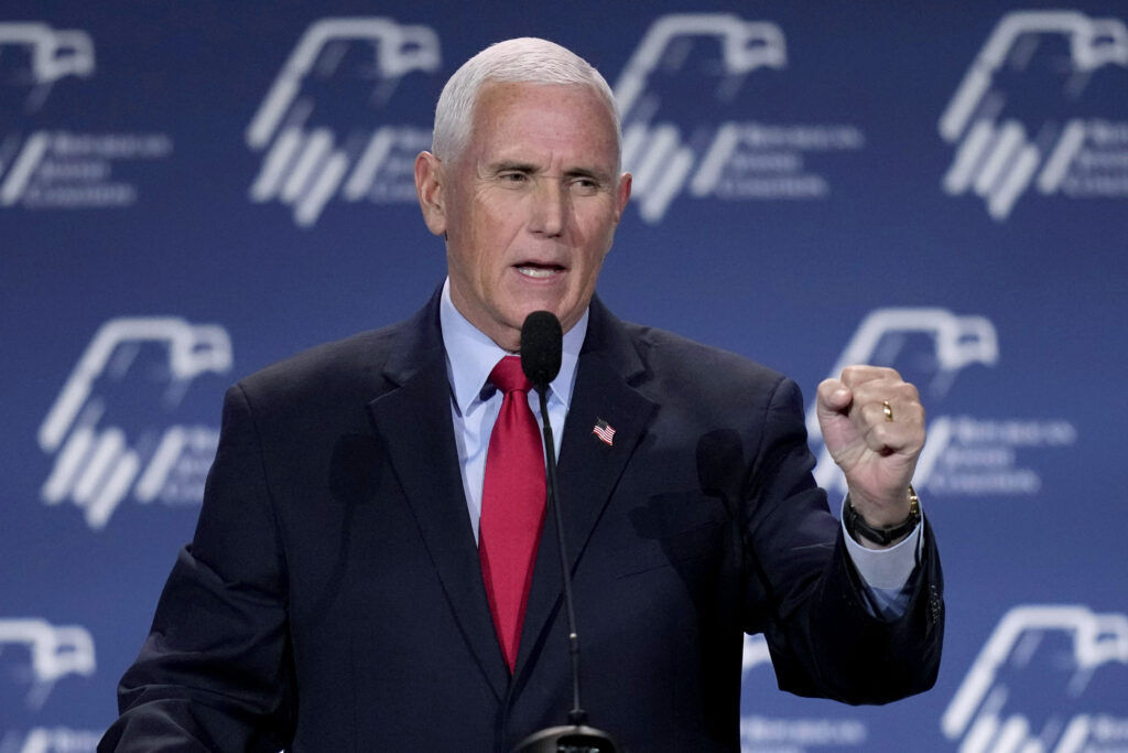 Mike Pence slams Trump’s states’ rights abortion stance