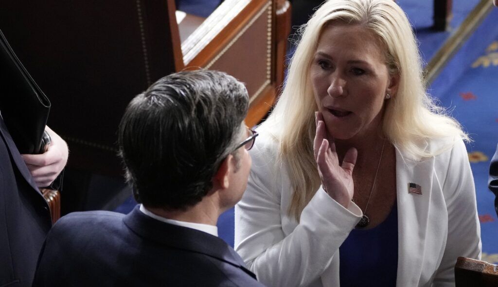 MTG lays out ‘respectful’ plan she has to boot Mike Johnson