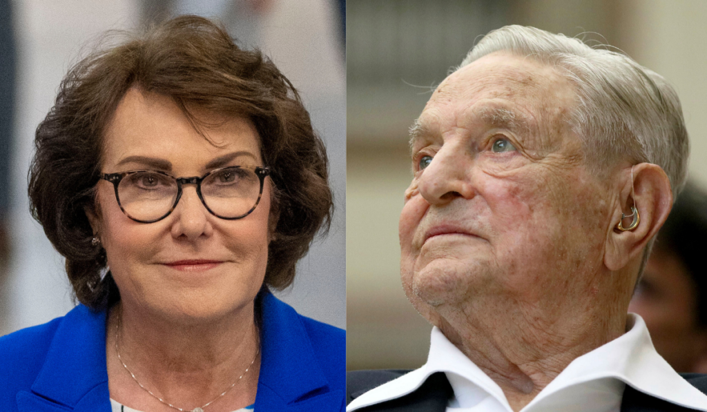 Swing state Democrat Jacky Rosen takes max donations from Soros family