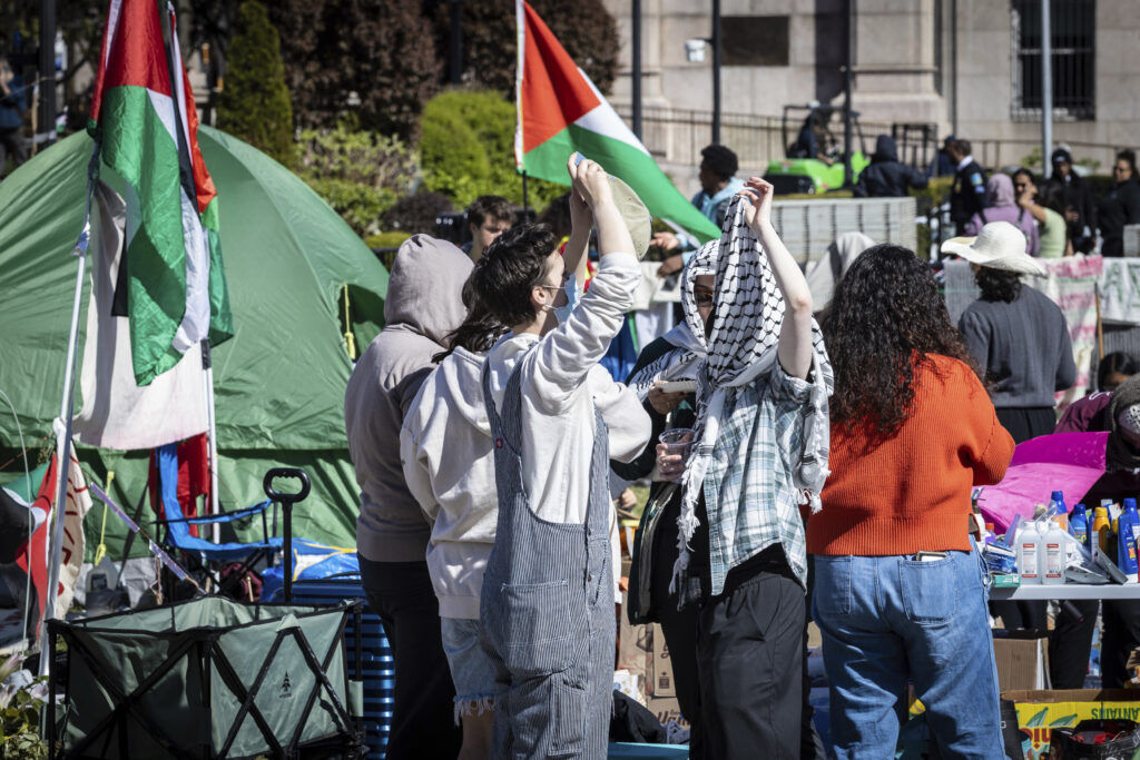 Outspoken pro-Israel Columbia professor denied entry into ‘liberated zone’ encampment