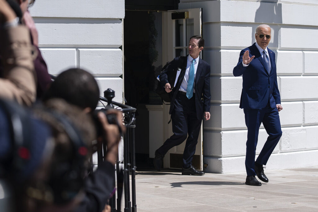 White House bobs and weaves through questions on Gaza campus protests