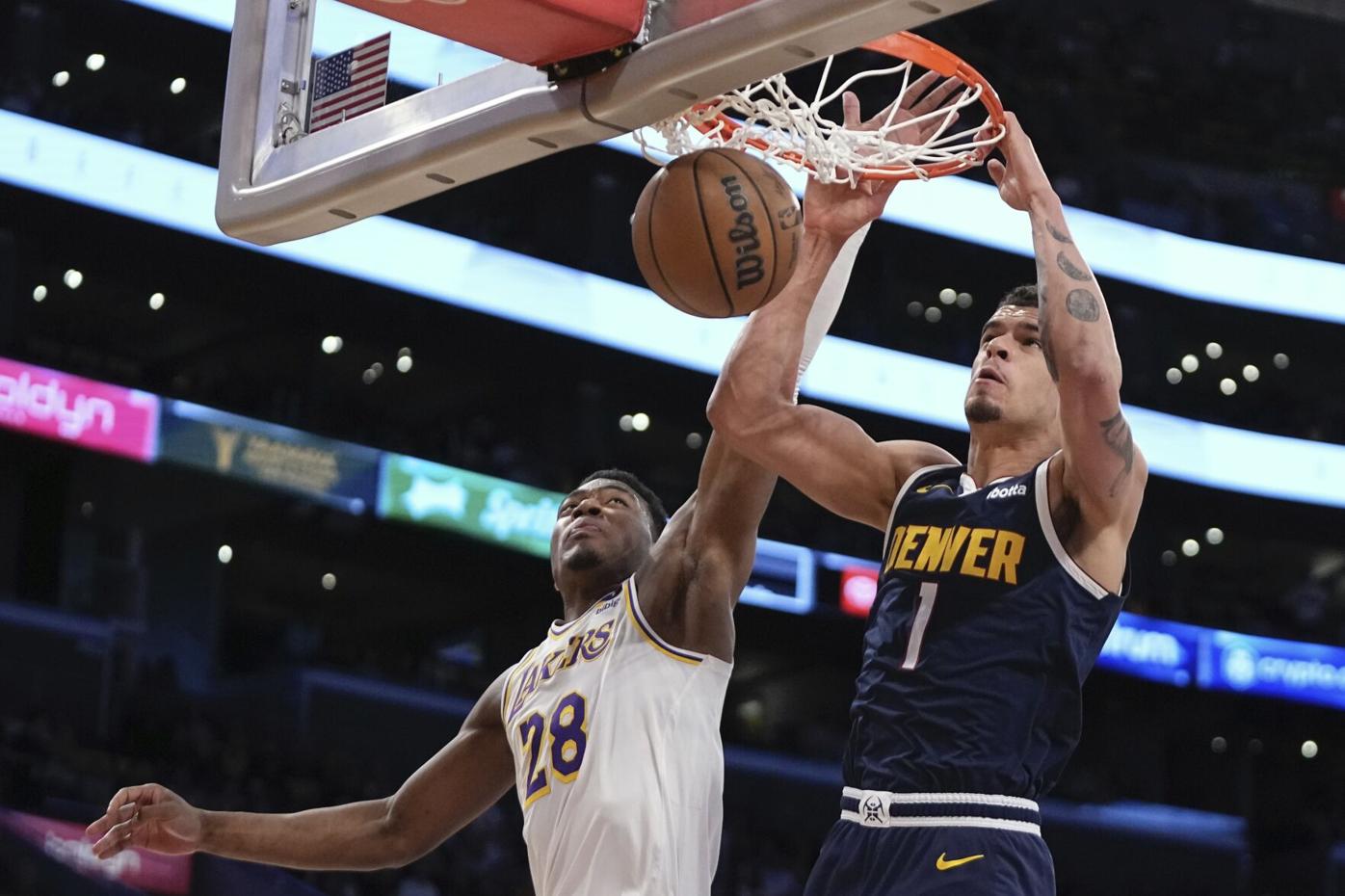 Nuggets Lakers Basketball