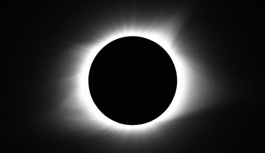 The moon covers the sun during a total solar eclipse in 2017 in Cerulean, Ky. The celestial event will happen again Monday and be at least partially visible from much of the United States, including Colorado. (AP Photo/Timothy D. Easley, File) (Timothy D. Easley)