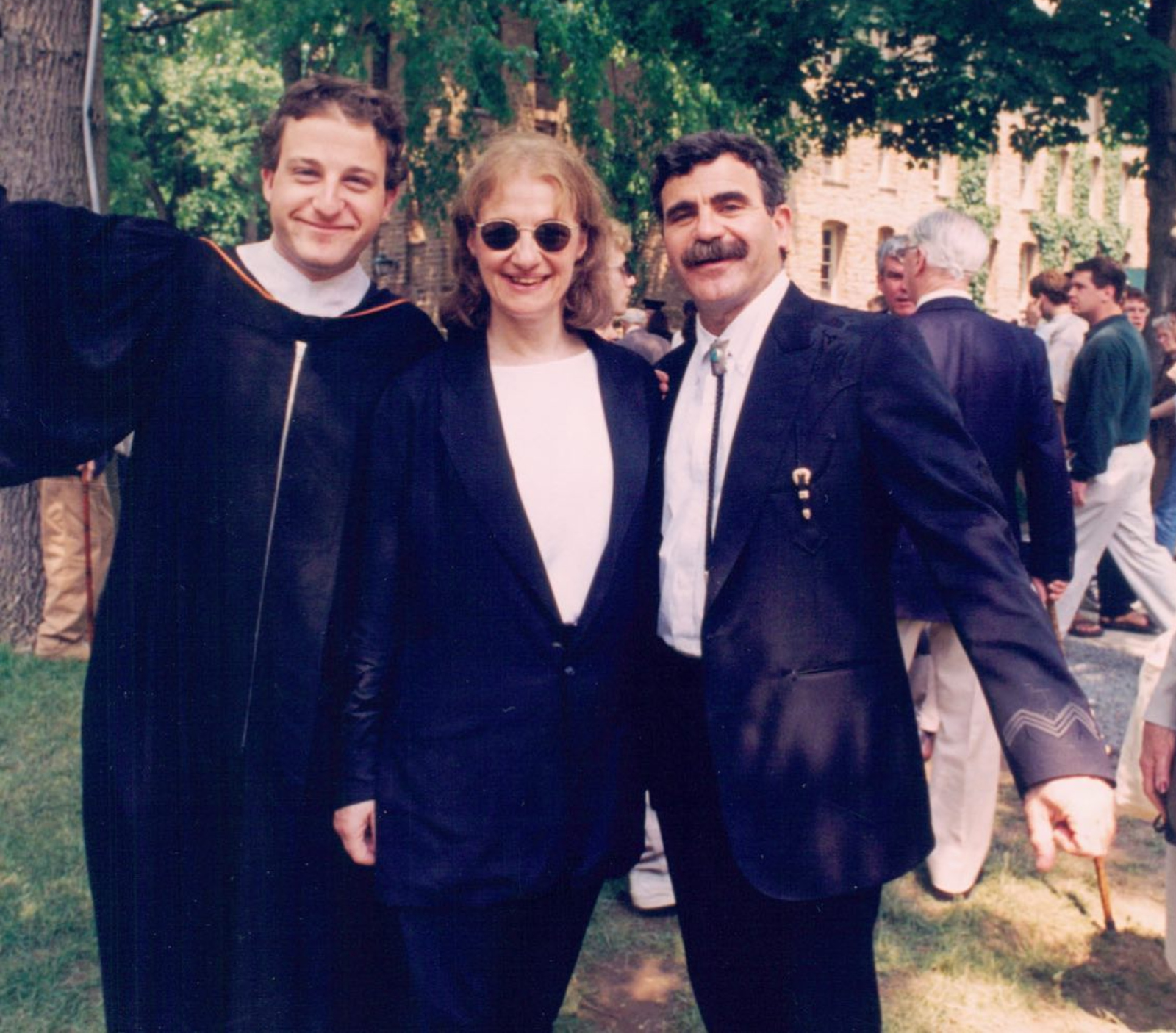 Susan Polis Schutz and husband, Stephen, at son Jared's graduation. (Courtesy Susan Polis Schutz)