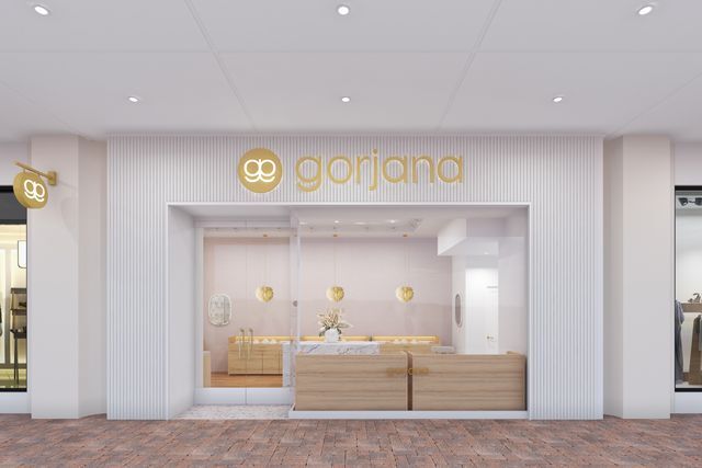 A rendering of a location for Gorjana, a 