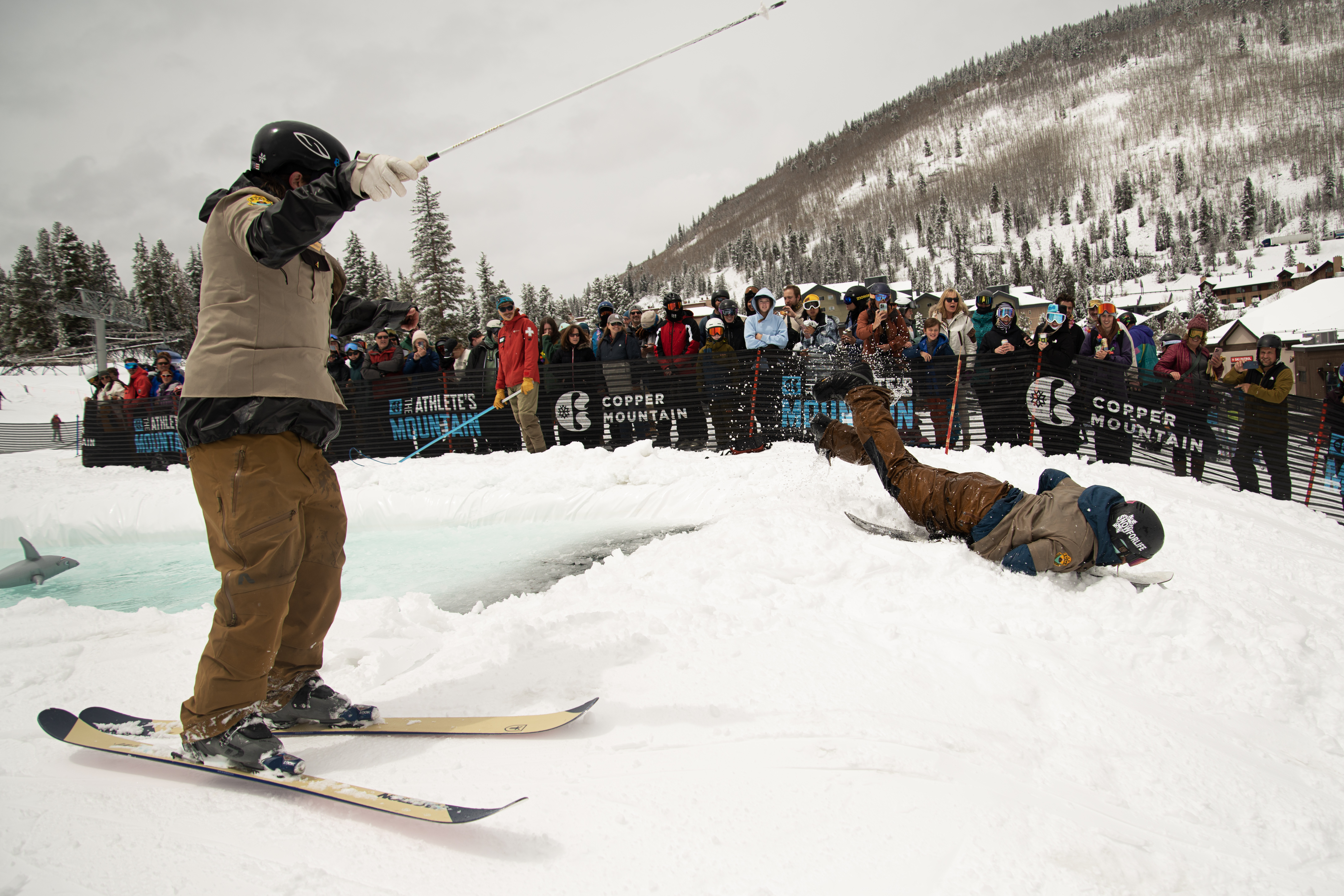 A skier belly flops out of Copper Mountain's Slush Rush pond to reach the finish line quickly on Saturday, April 27, 2024. (JonathanIngrahamDigital Strategistjonathan.ingraham@denvergazette.comhttps://denvergazette.com/content/tncms/avatars/c/dd/7f0/cdd7f086-b693-11ec-b373-bba598953eb6.fc0f5608a6f1144f64f080f771bd904d.png)