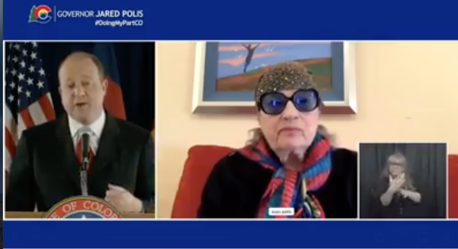 In 2020, Colorado Gov. Jared Polis hosted a public Zoom conversation with his mother, Susan Polis Schutz, to talk about the unique challenges faced by seniors entering into the COVID shutdown.  and husband, Stephen, at son Jared's graduation. (Courtesy Governor's Office)