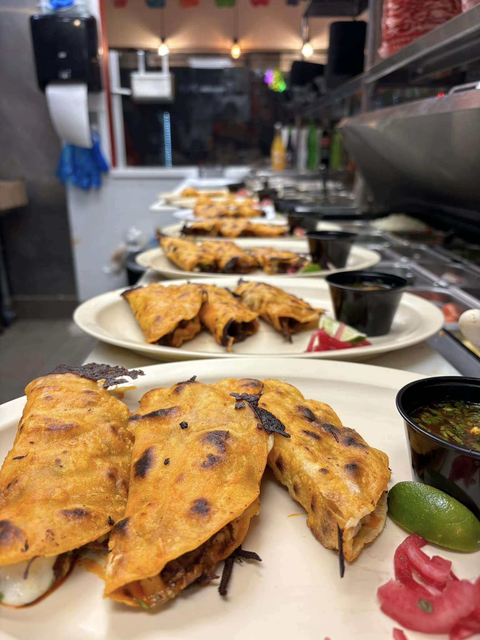 Venalonzo's in Centennial was chosen by Denver Gazette readers as the best taco in Denver. A favorite of patrons at Venalonzo’s are their quesabirria tacos, which contain meat folded on a crispy corn tortilla with cheese, onions and cilantro served with side of consommé broth for dipping. (Courtesy: Venalonzo's)