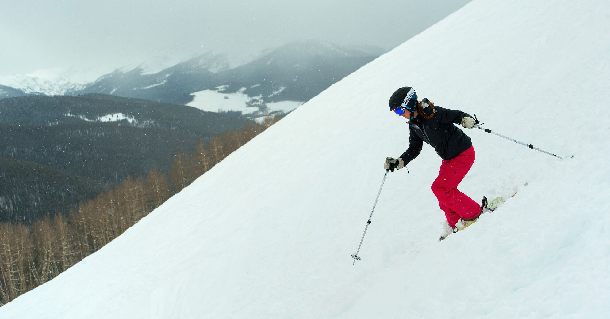 Leslie McWilliams of Colorado Springs skis Tea Cup Bowl in 2015 at Vail Mountain Resort in Colorado. (CHRISTIAN MURDOCK, THE GAZETTE file)