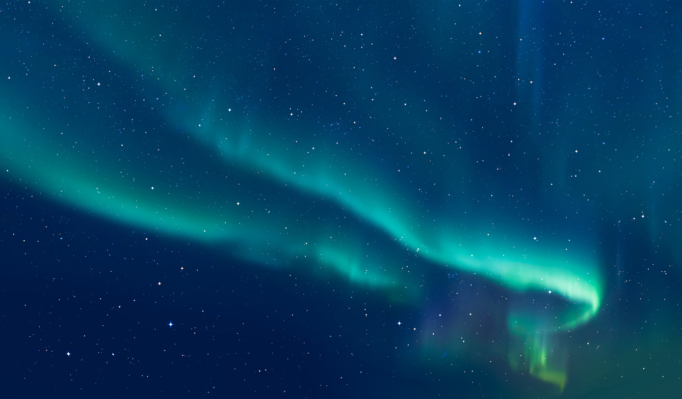 Northern lights in the night sky. Photo Credit: murat4art (iStock). (murat4art)