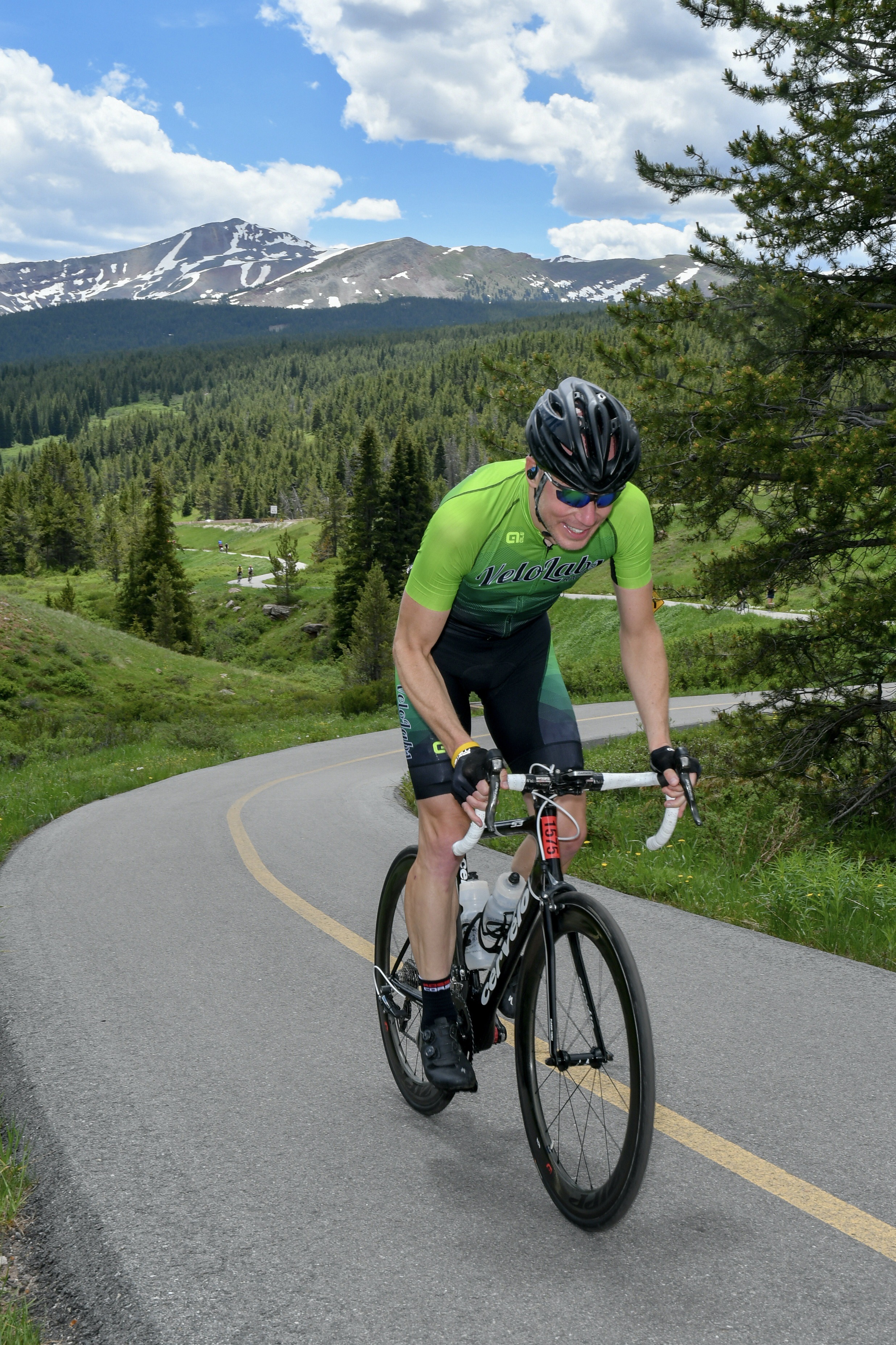 Michael Ahlers of Denver rides in the 2019 Triple Bypass cycling event. (Courtesy photo, Triple Bypass)
