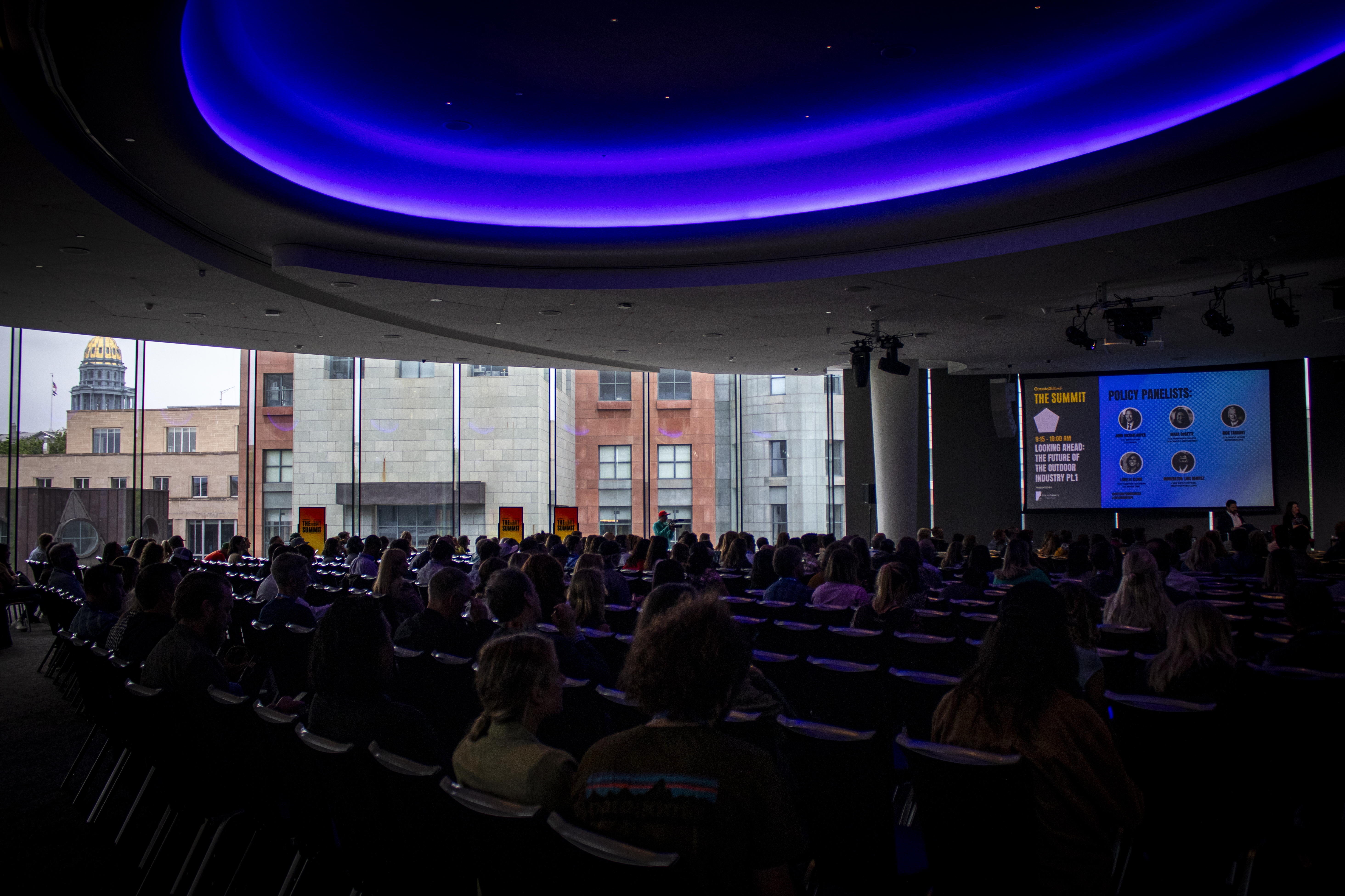 A panel on policies for outdoor recreation at the Denver Art Museum during The Summit industry day, a smaller event on May 31, 2024 ahead of the Outside Festival. (BernadetteBerdychowskibernadette.berdychowski@denvergazette.comhttps://secure.gravatar.com/avatar/322f61cdbf93a4b325f65a4ce4254fd7?d=mm&r=g)