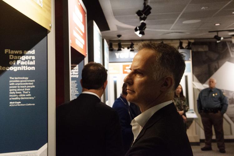 Tom Sanderson, a geopolitical consultant, examines the exhibits
