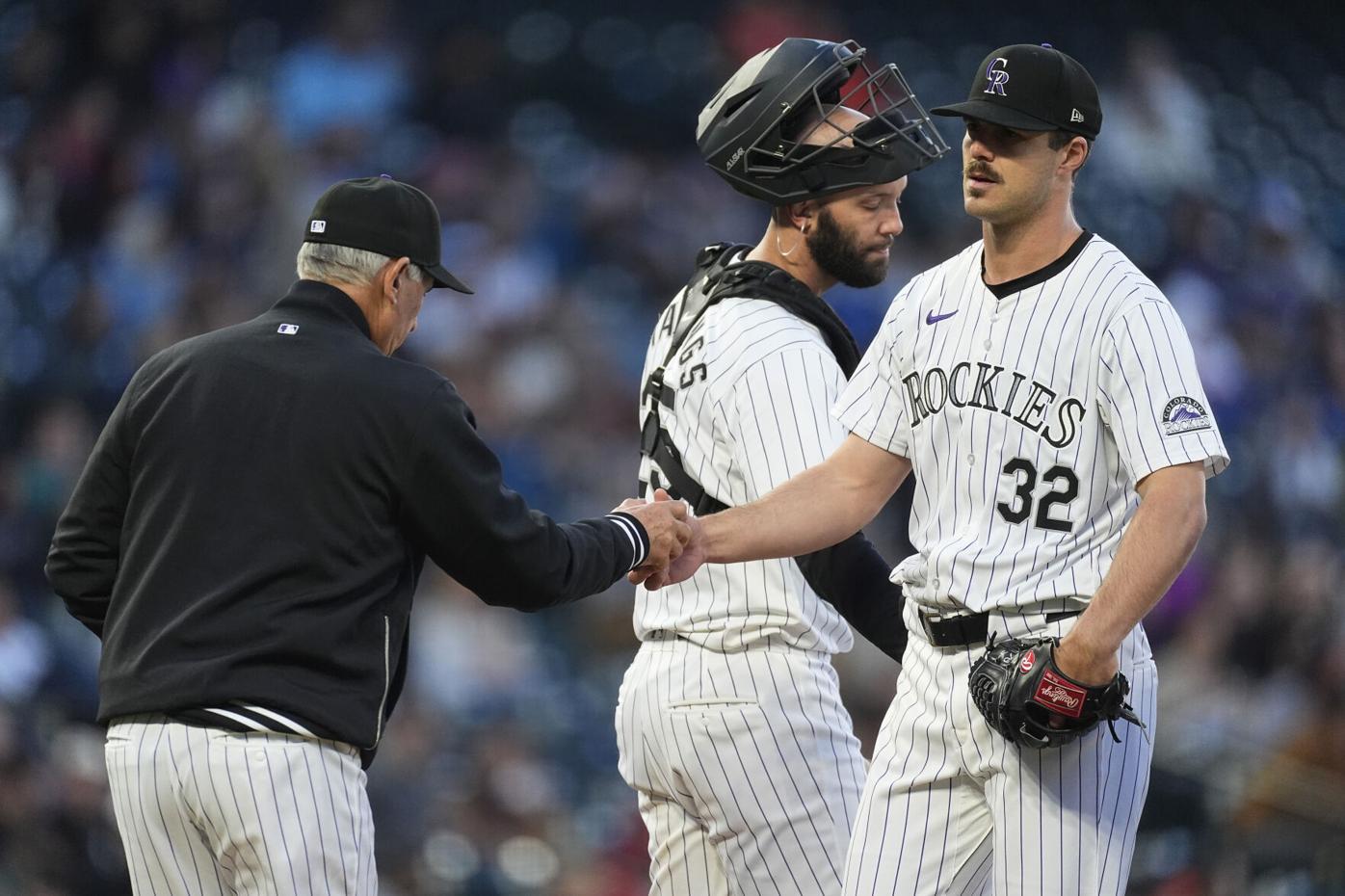 Giants capitalize on free passes from Dakota Hudson in Rockies’ shutout loss