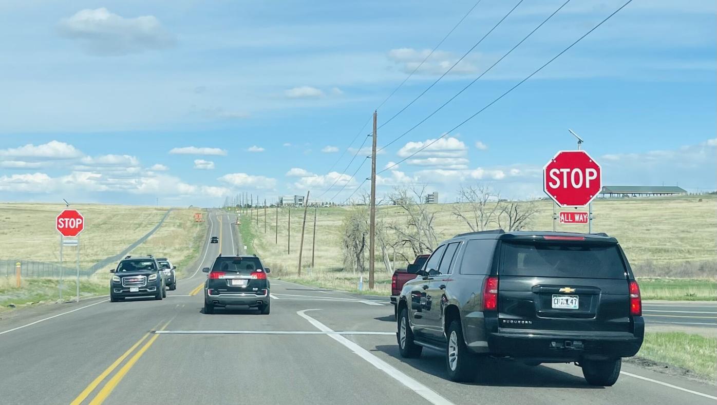 Arapahoe County adds flashing stop signs to problem intersection after resident petition