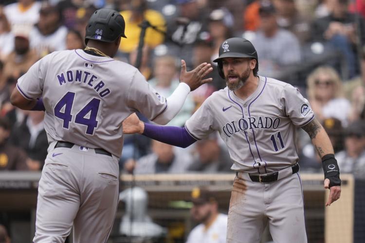 Rockies Padres Baseball