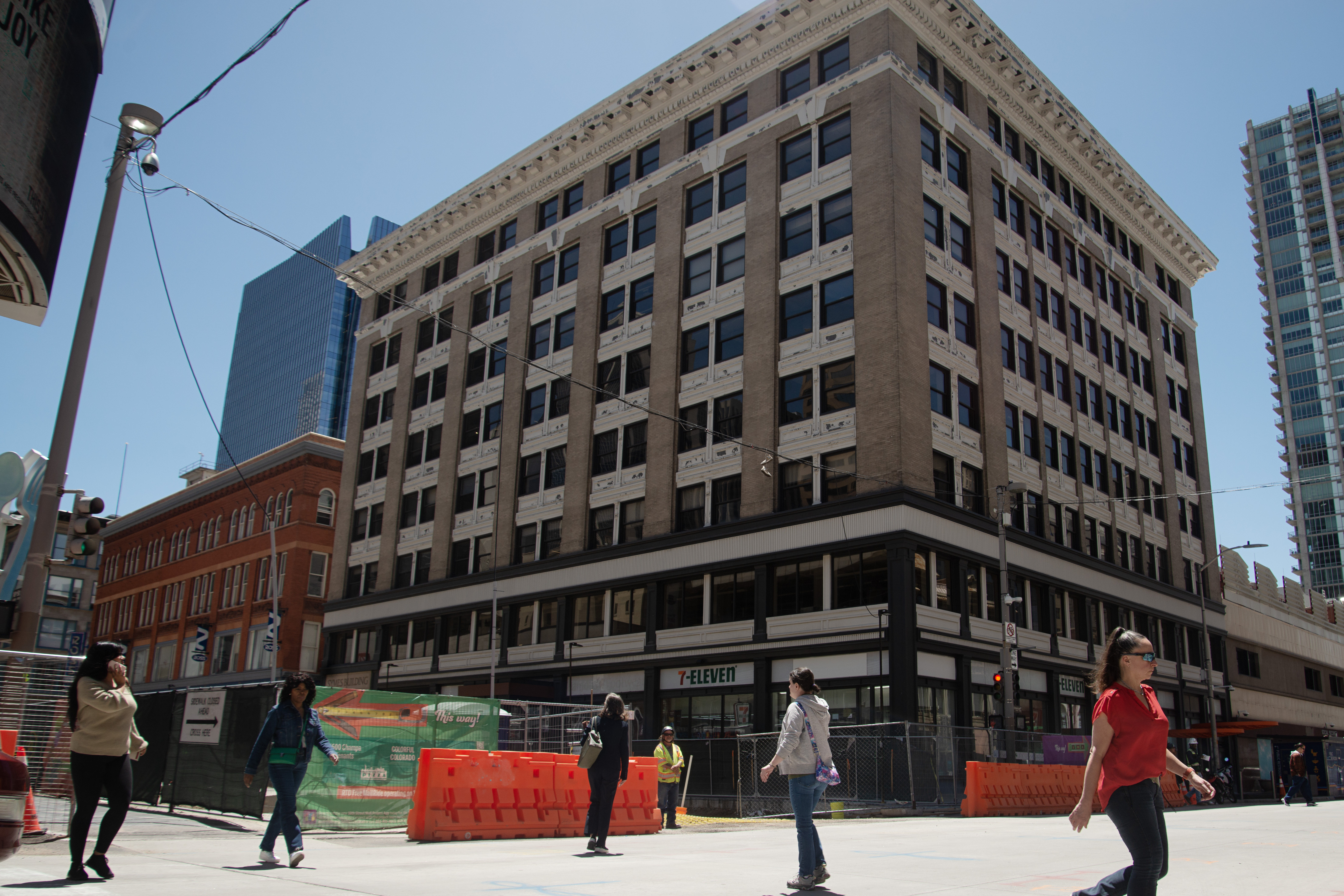 Pedestrians walk across the 16th Street Mall in front of The George on Wednesday, May 22, 2024. Developers are looking to covert the office building into multi-family housing. (TomHellauerMultimedia Producertom.hellauer@denvergazette.comhttps://denvergazette.com/content/tncms/avatars/f/9e/622/f9e6228a-3b6b-11ed-bf10-fbb71fa8e421.f54b911252c540f1d61709edc4727a39.png)