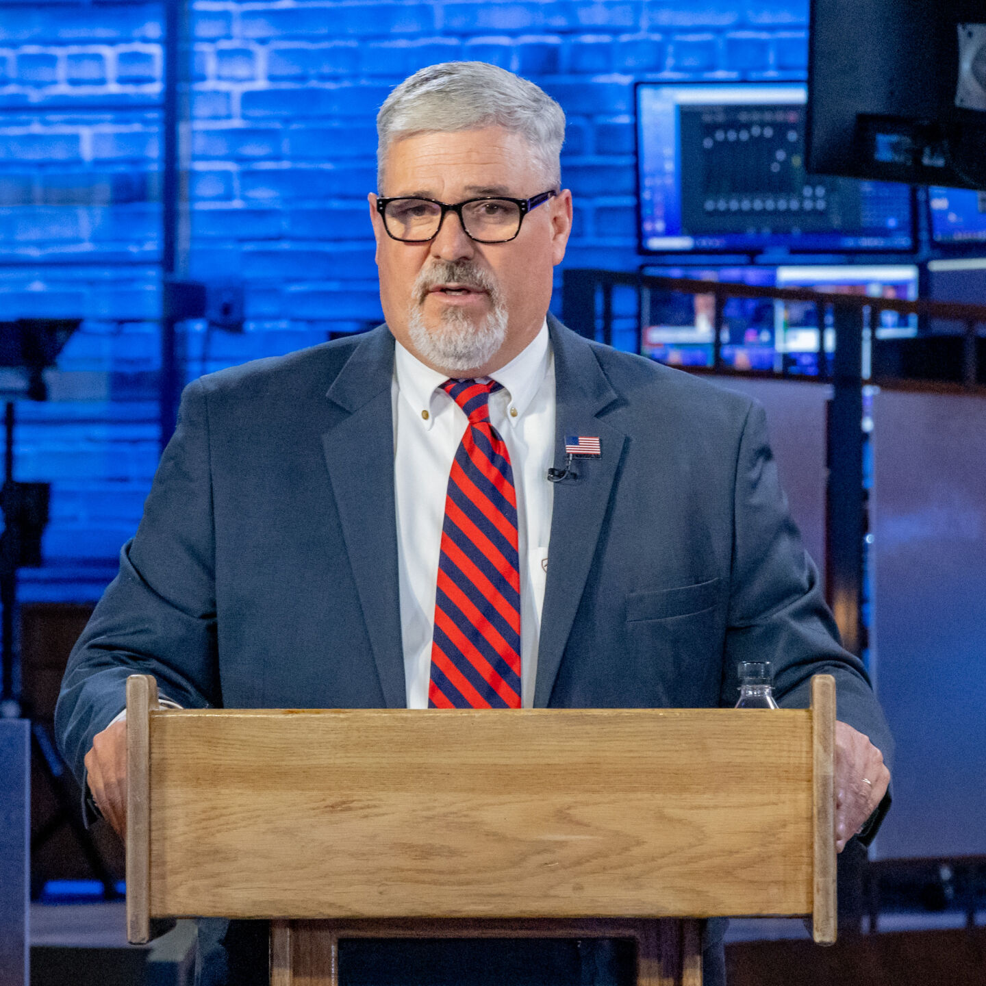 Richard Holtorf is one of several Republican candidates running for Congressional District 4. Holtorf participated in the May 30 debate hosted by 9News and Colorado Politics. (Tom Green, 9News)