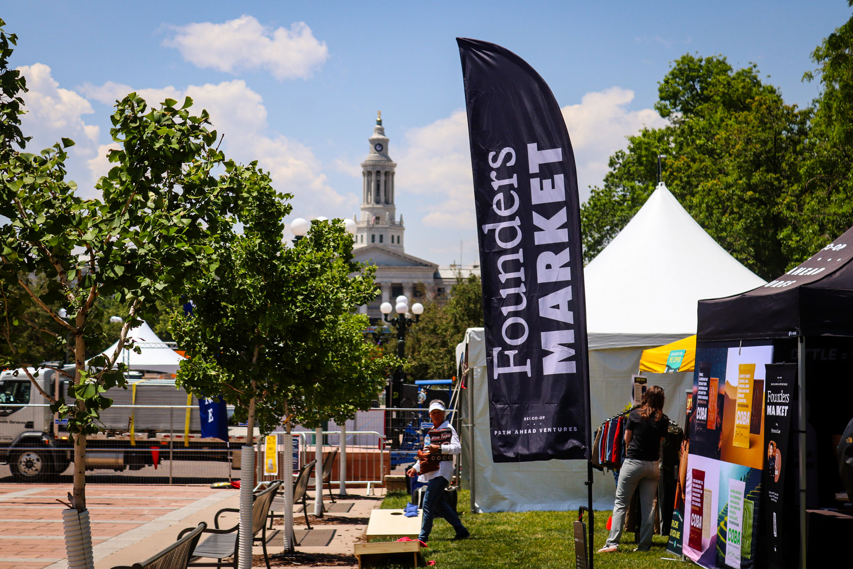 REI Co-op hosts a Founders Market — highlighting a diverse set of outdoors brands at the Outside Festival — at the Big Gear Show for the Outside Festival. (BernadetteBerdychowskibernadette.berdychowski@denvergazette.comhttps://secure.gravatar.com/avatar/322f61cdbf93a4b325f65a4ce4254fd7?d=mm&r=g)