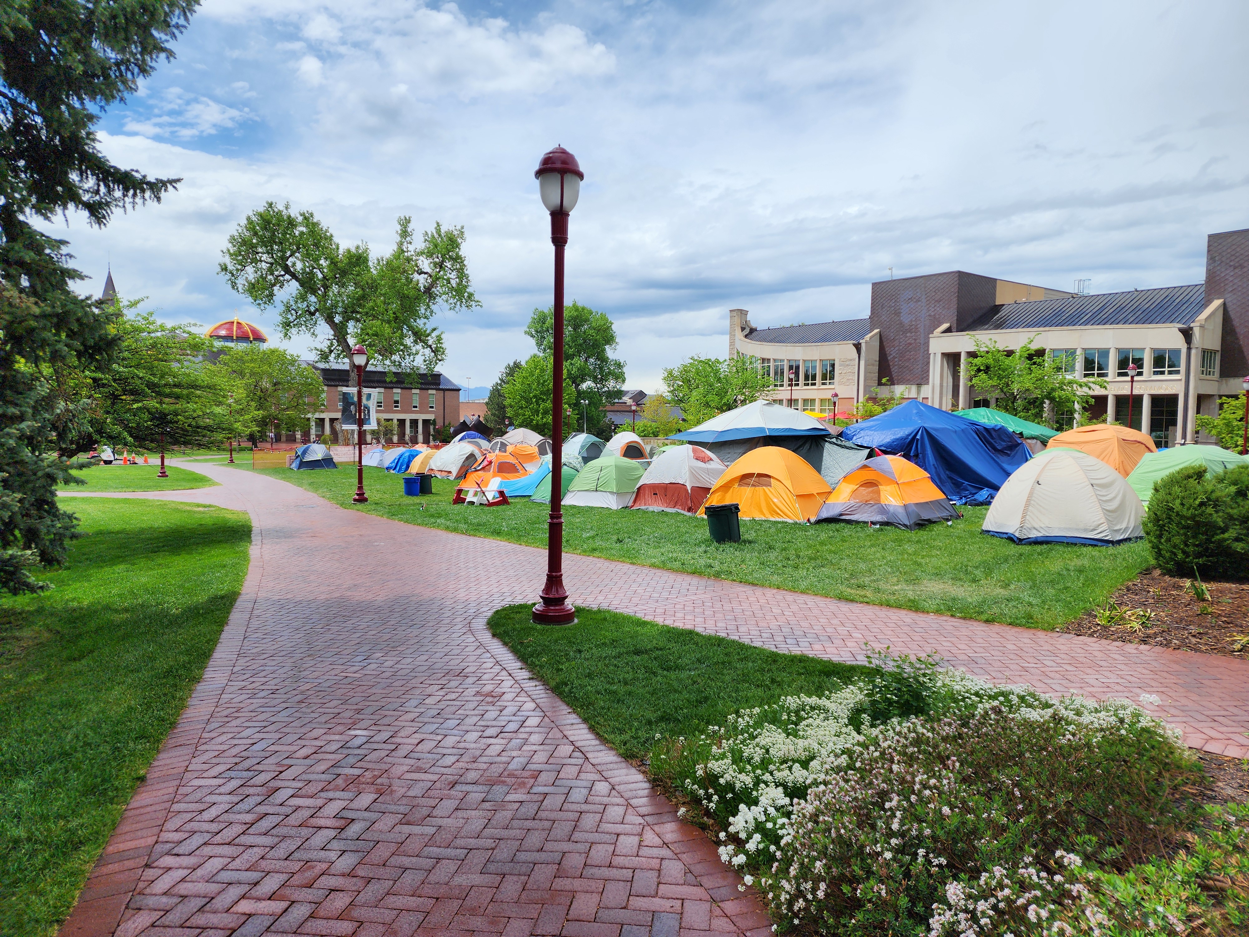 Decisions for DU students sanctioned for encampment
